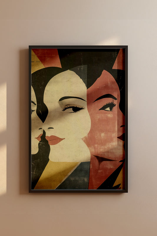 1920's Spanish Art Deco Wall Art Vintage-Inspired Poster No. 3