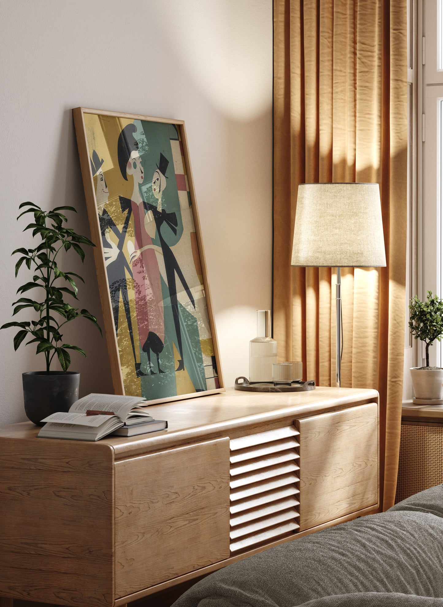 1920's Spanish Art Deco Wall Art Vintage-Inspired Poster No. 4