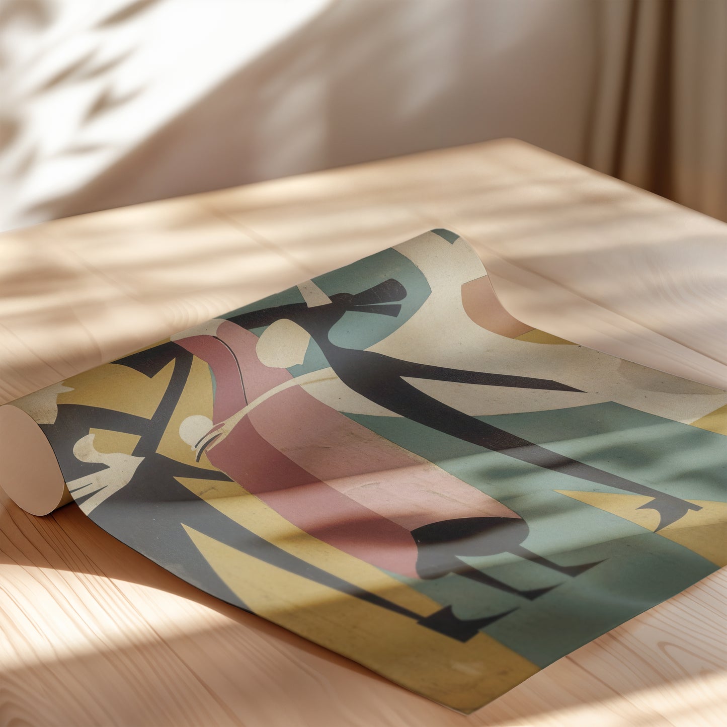 1920's Spanish Art Deco Wall Art Vintage-Inspired Poster No. 4