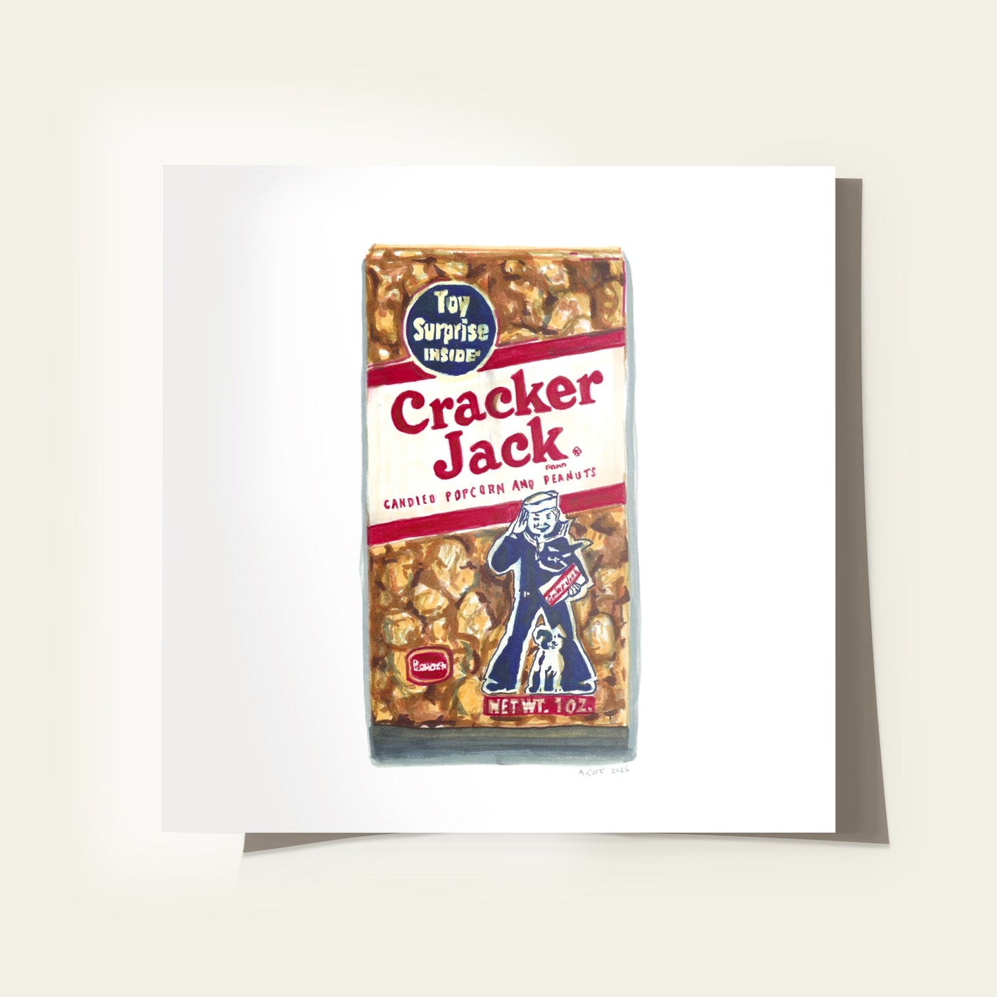 America's Favorite Snack Print