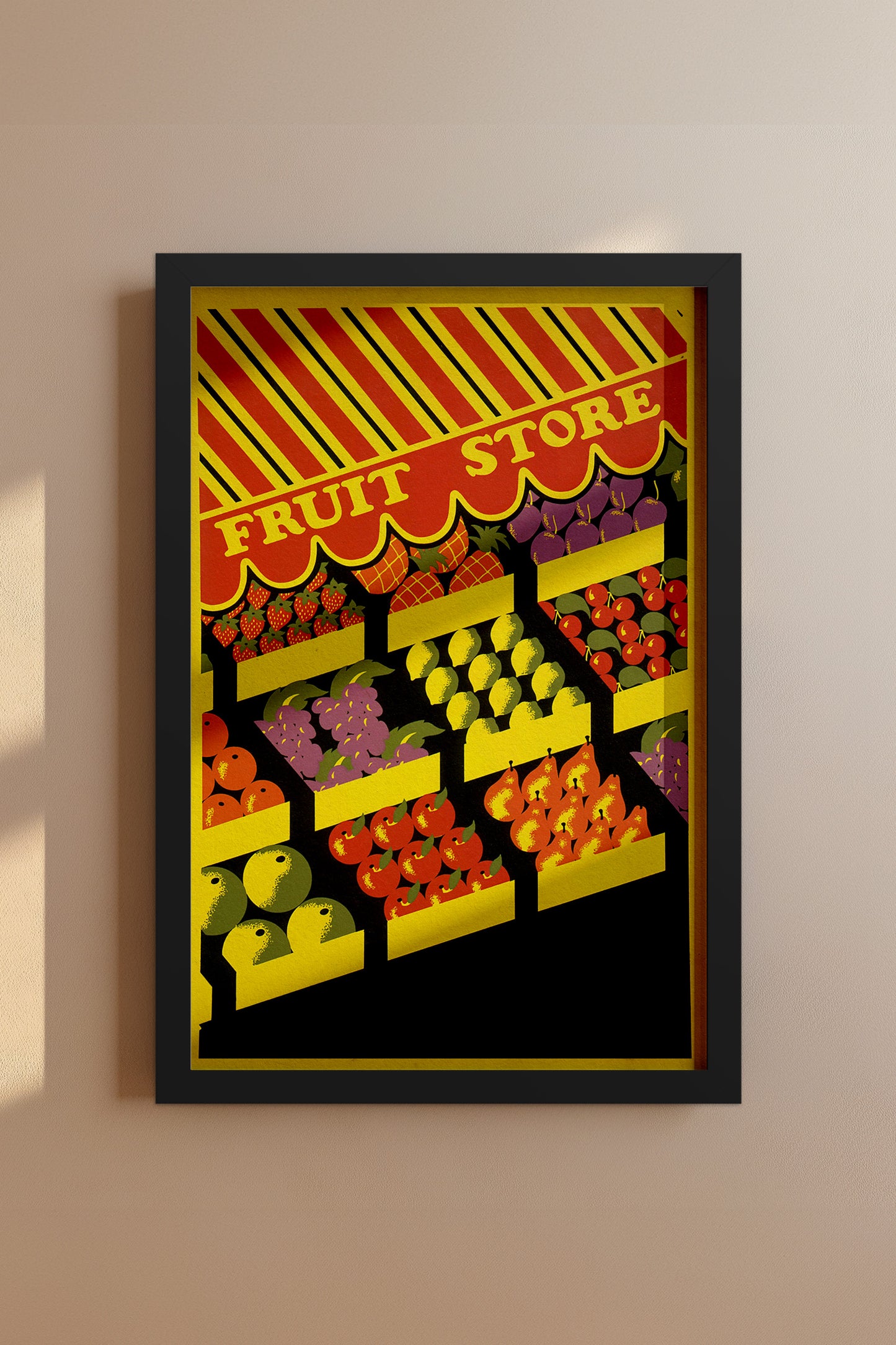 NYC Bodega Vintage Poster - 1939 WPA Federal Art Project ‘Fruit Store’