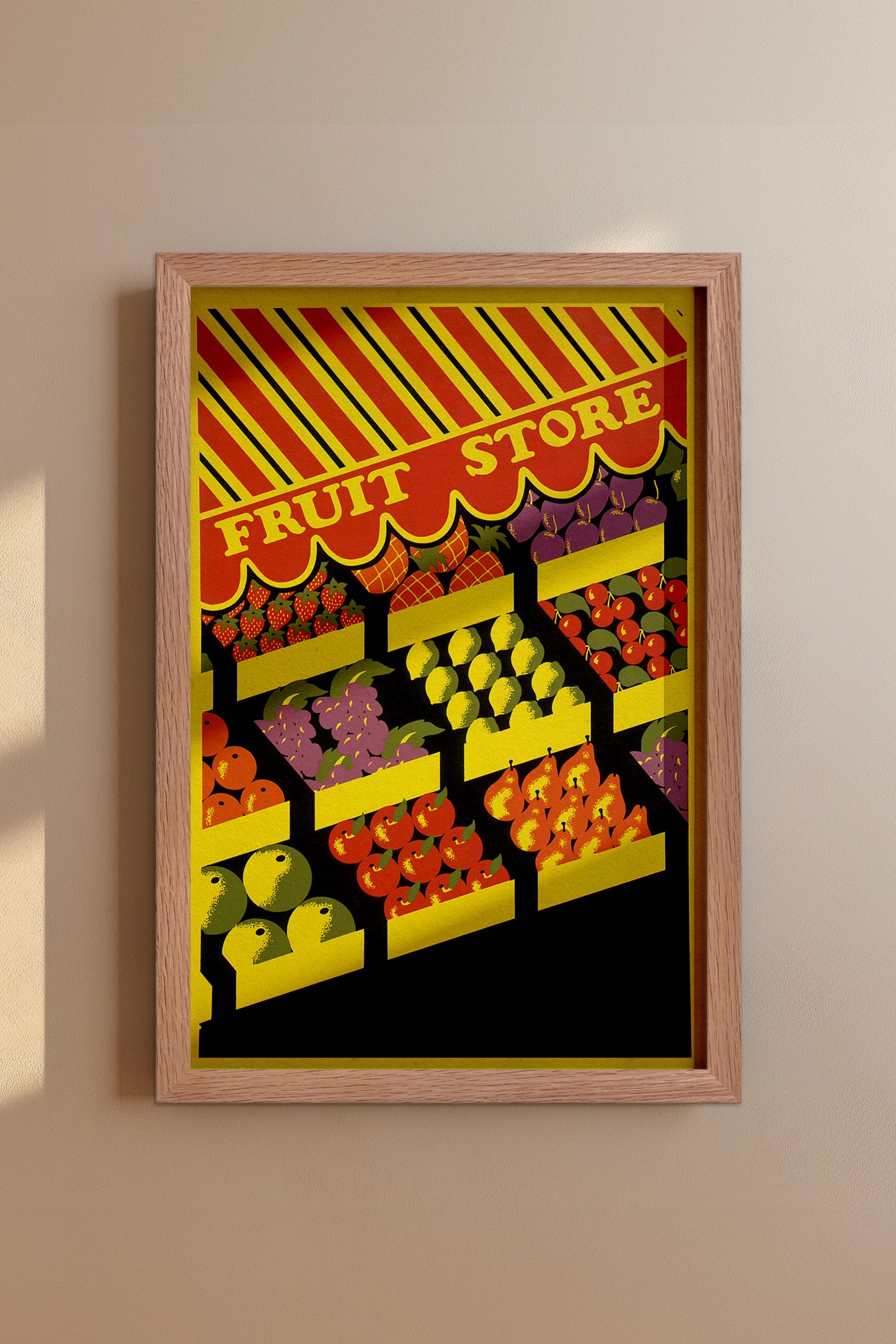 NYC Bodega Vintage Poster - 1939 WPA Federal Art Project ‘Fruit Store’