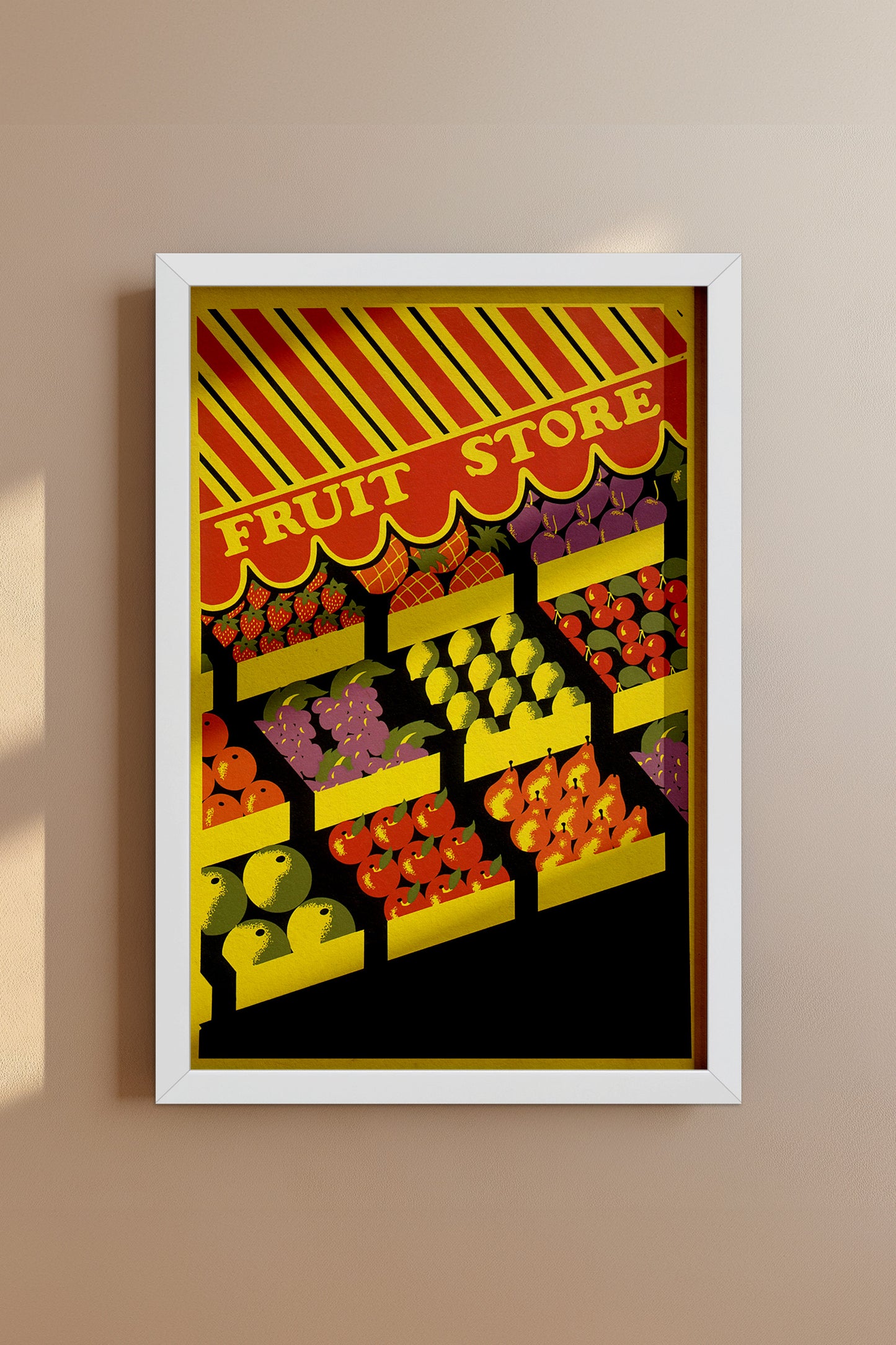 NYC Bodega Vintage Poster - 1939 WPA Federal Art Project ‘Fruit Store’