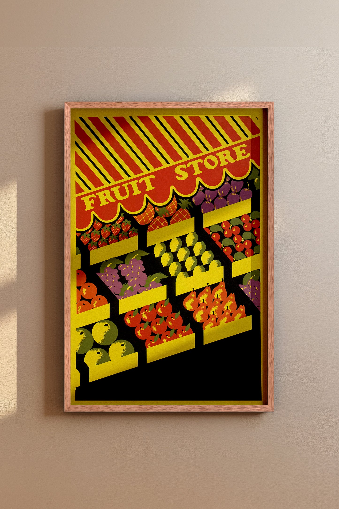 NYC Bodega Vintage Poster - 1939 WPA Federal Art Project ‘Fruit Store’