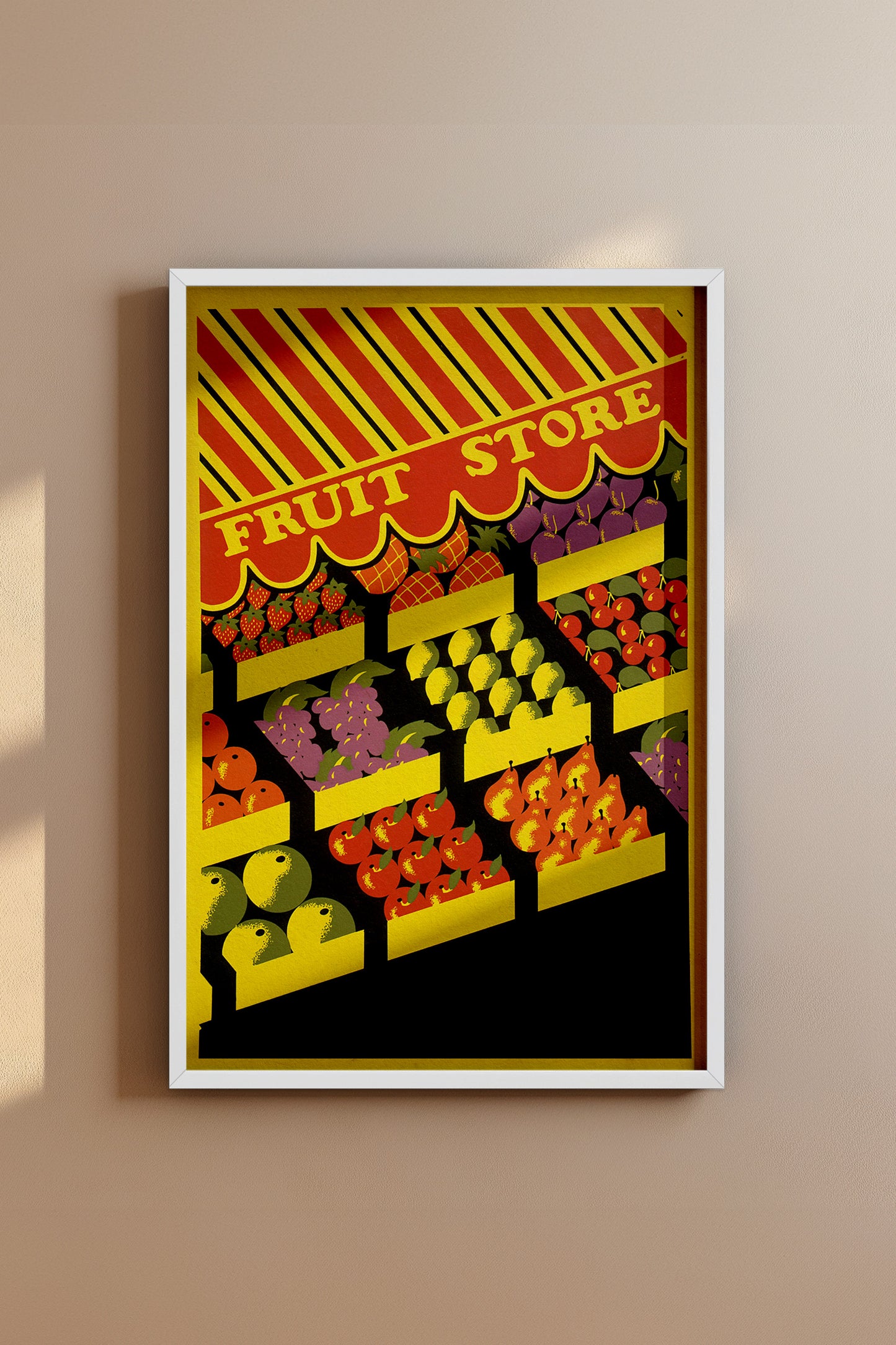 NYC Bodega Vintage Poster - 1939 WPA Federal Art Project ‘Fruit Store’