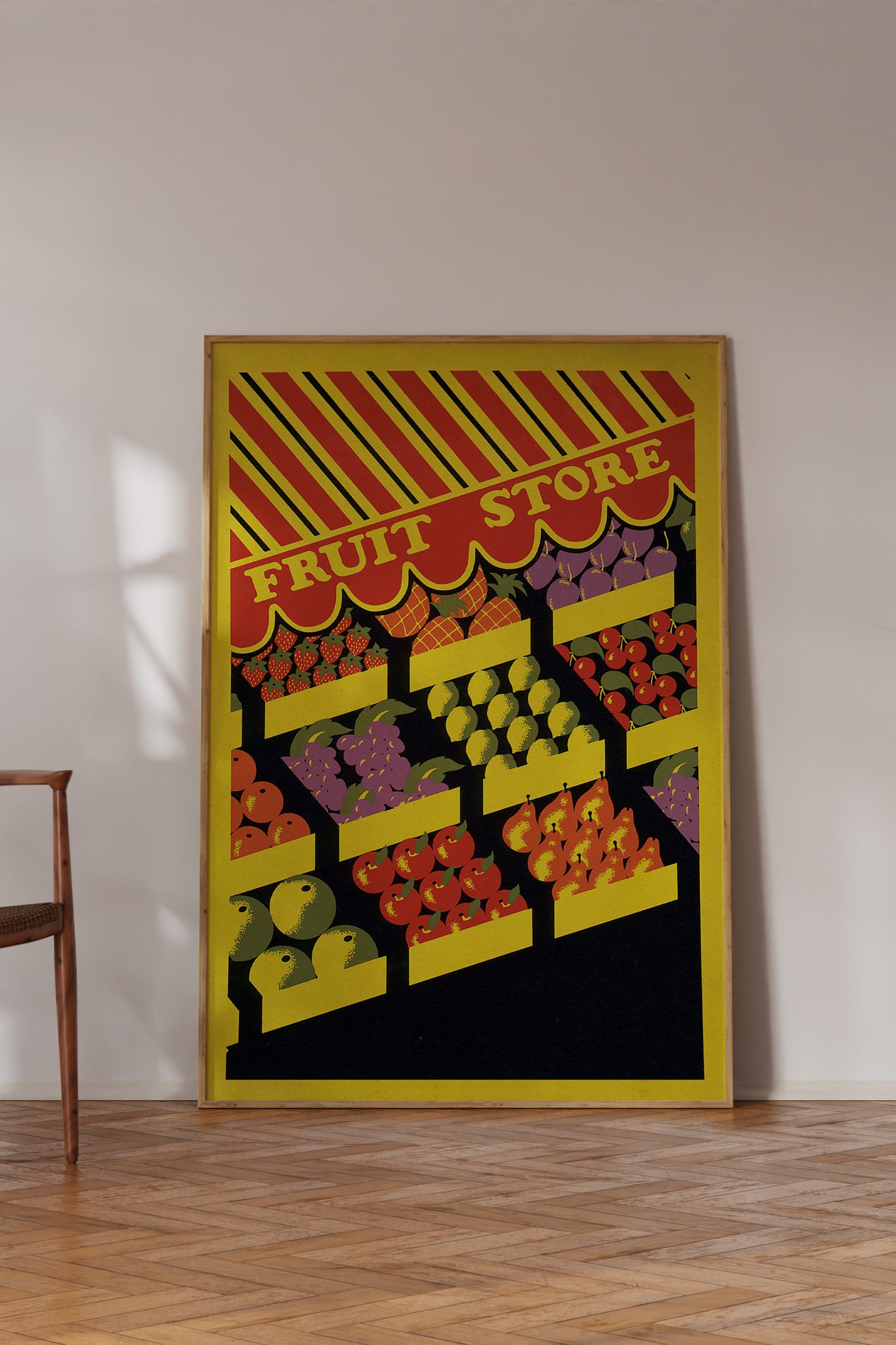 NYC Bodega Vintage Poster - 1939 WPA Federal Art Project ‘Fruit Store’