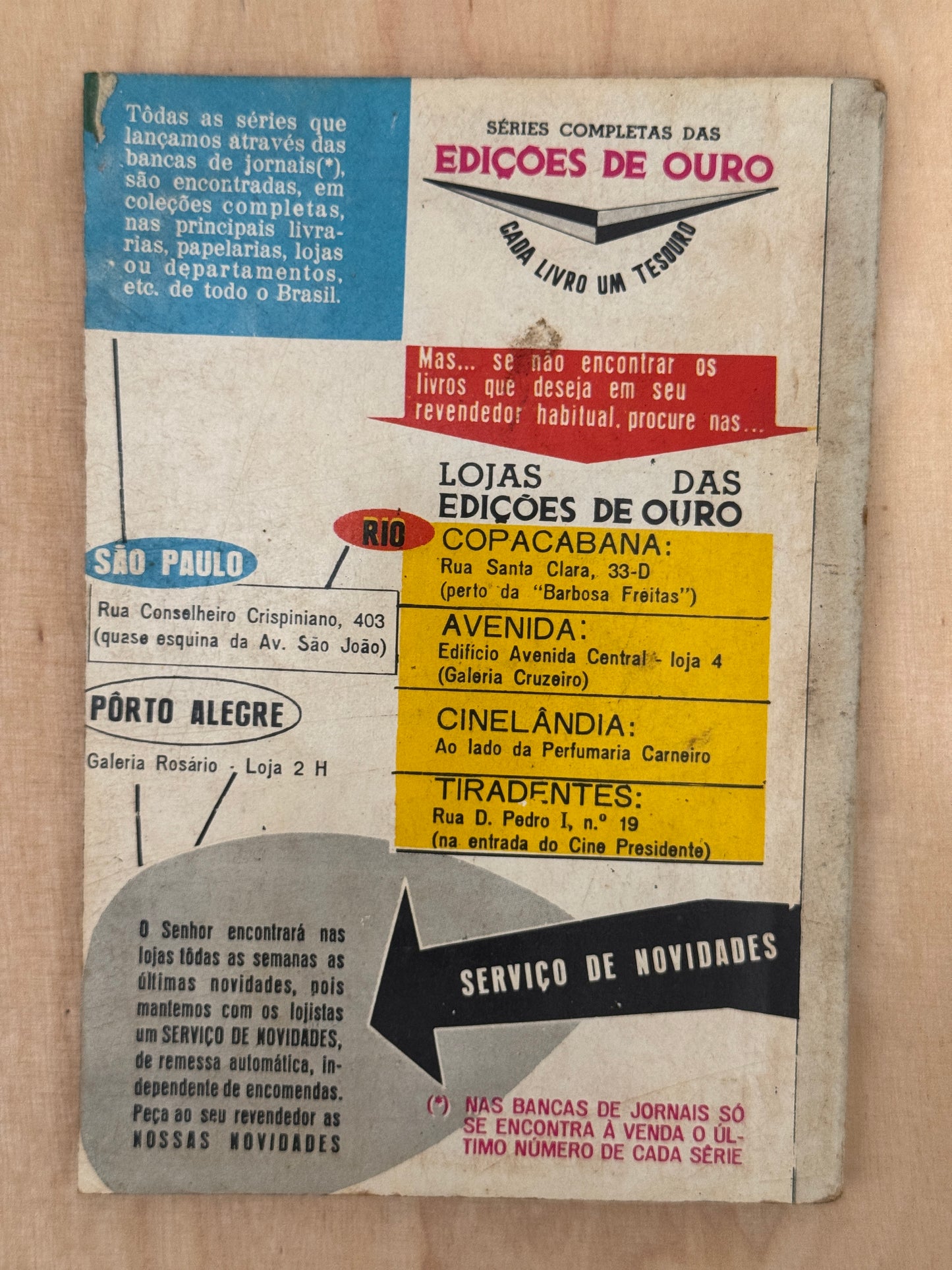 Vintage 1961 Brazilian Portuguese Mystery Novel 'Danny Boyd, Detective'