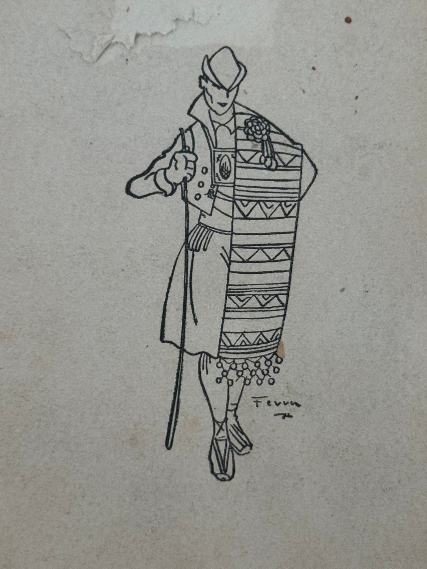 Vintage 1928 Spanish Zarzuela La Farsa 'La Parranda'