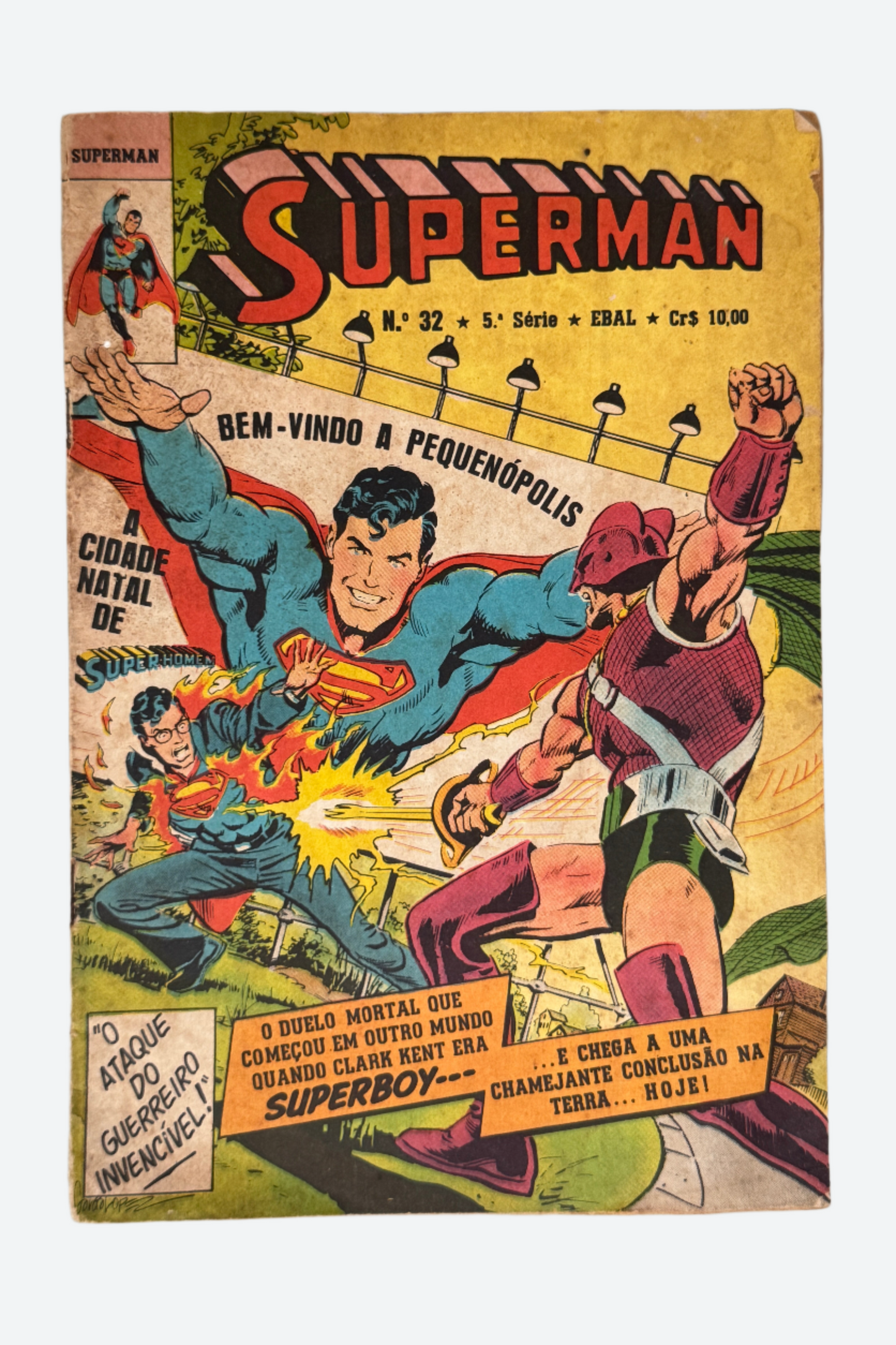 Vintage 1979 Brazilian Portuguese Comic Book Superman No. 32 Series 5