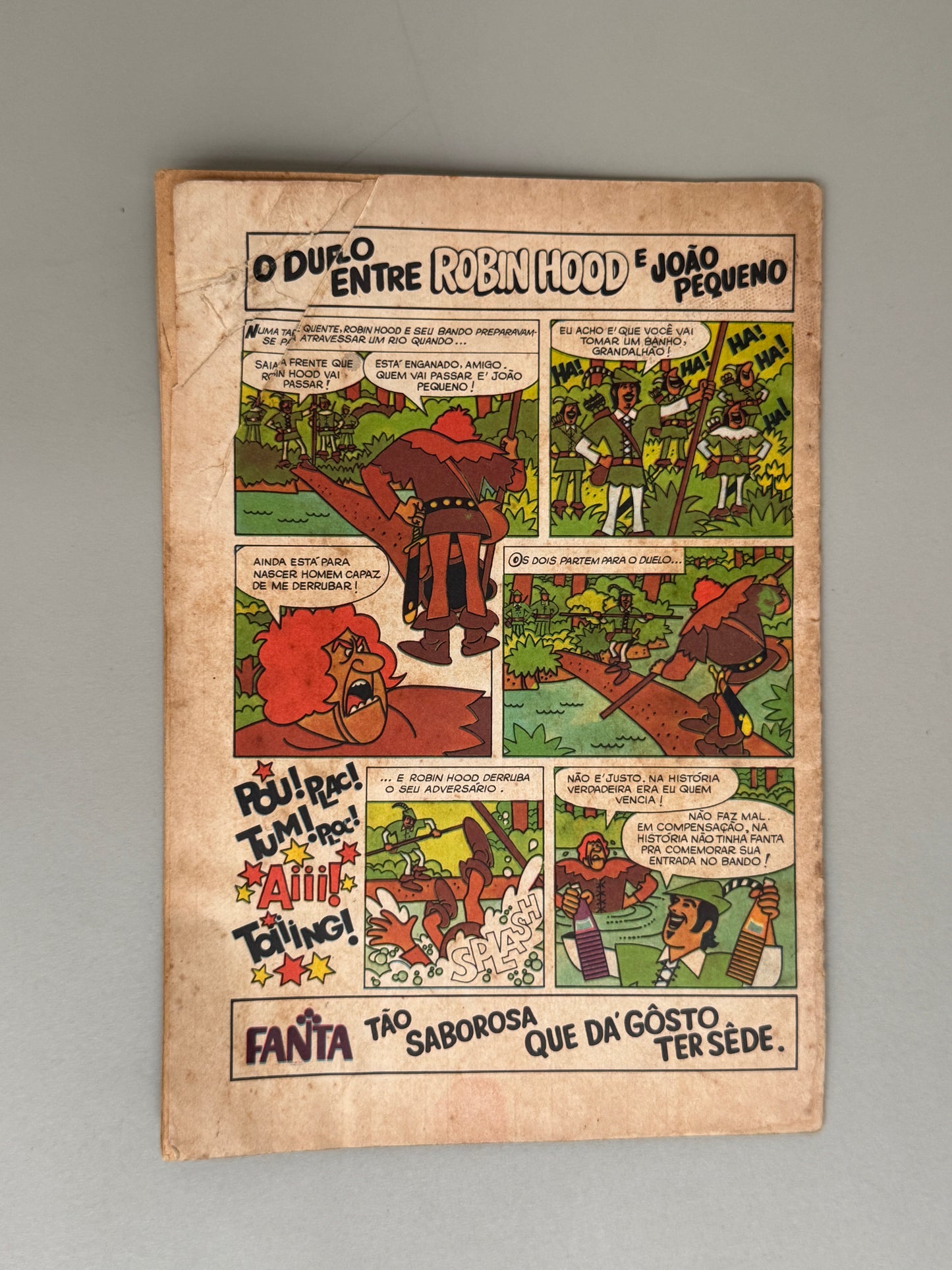 Vintage 1979 Brazilian Portuguese Comic Book Superman No. 32 Series 5