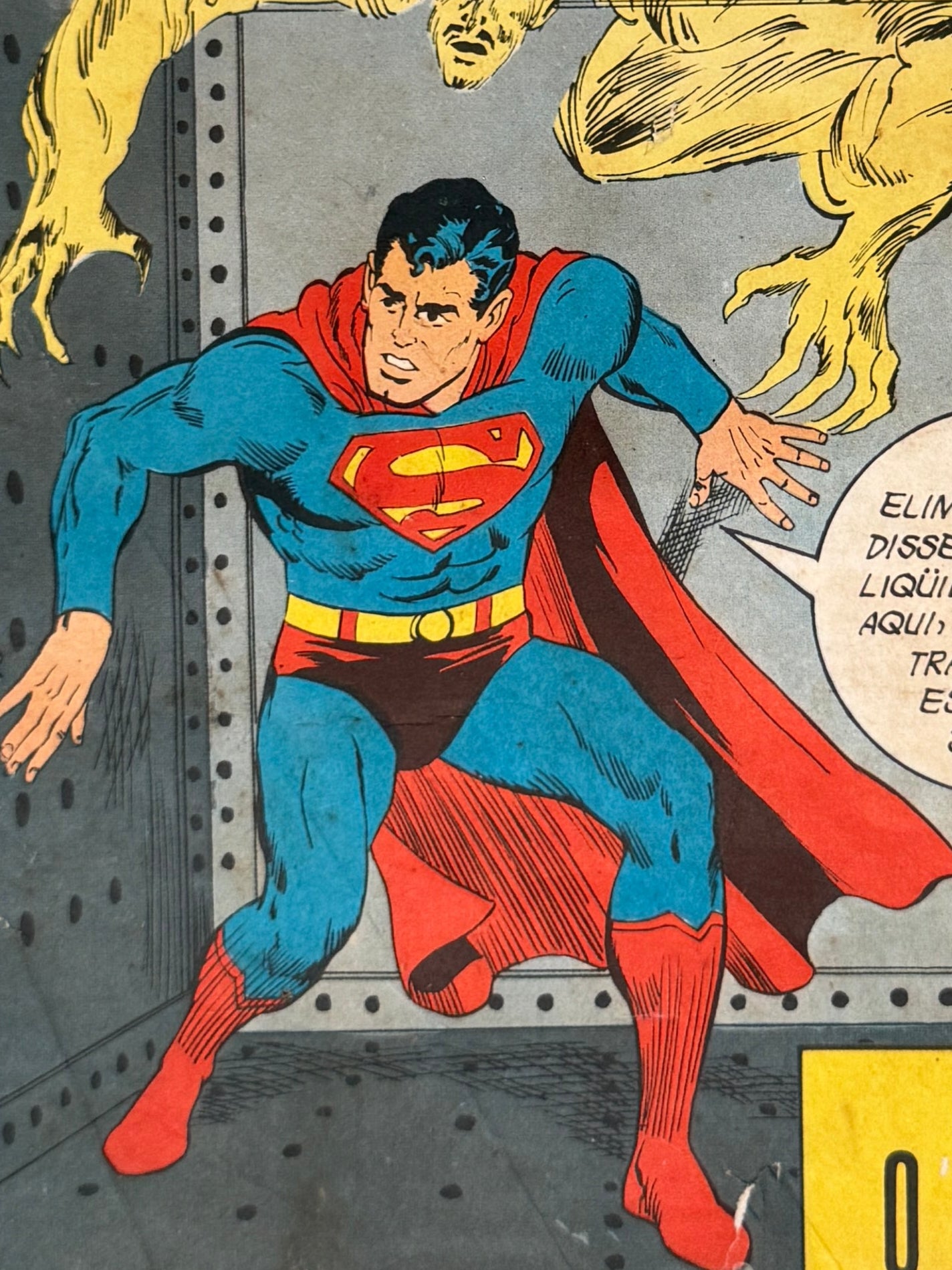 Vintage 1977 Brazilian Portuguese Comic Book Superman No. 86 Series 3