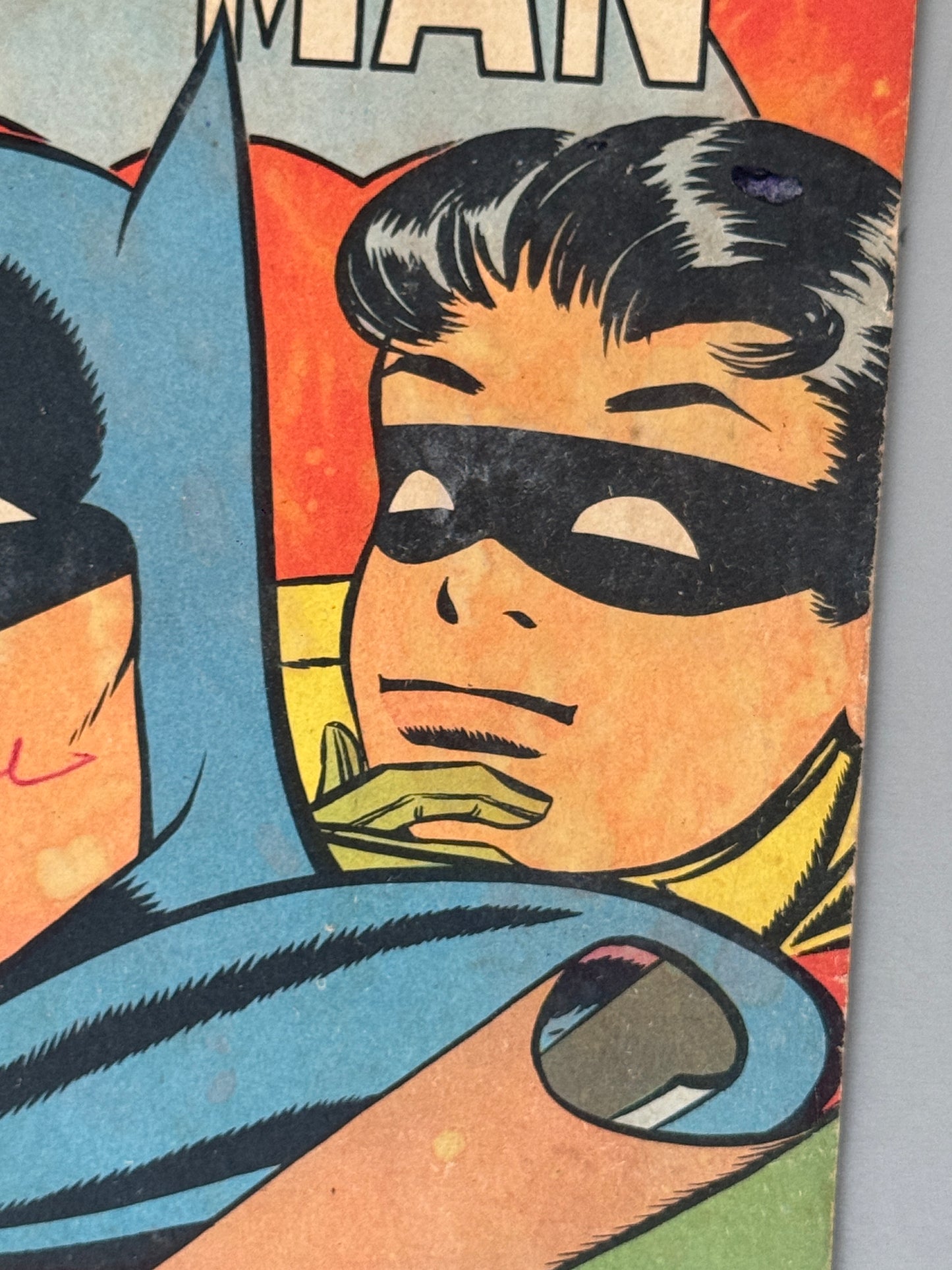 Vintage 1960's Brazilian Portuguese Batman No. 42 Comic Book