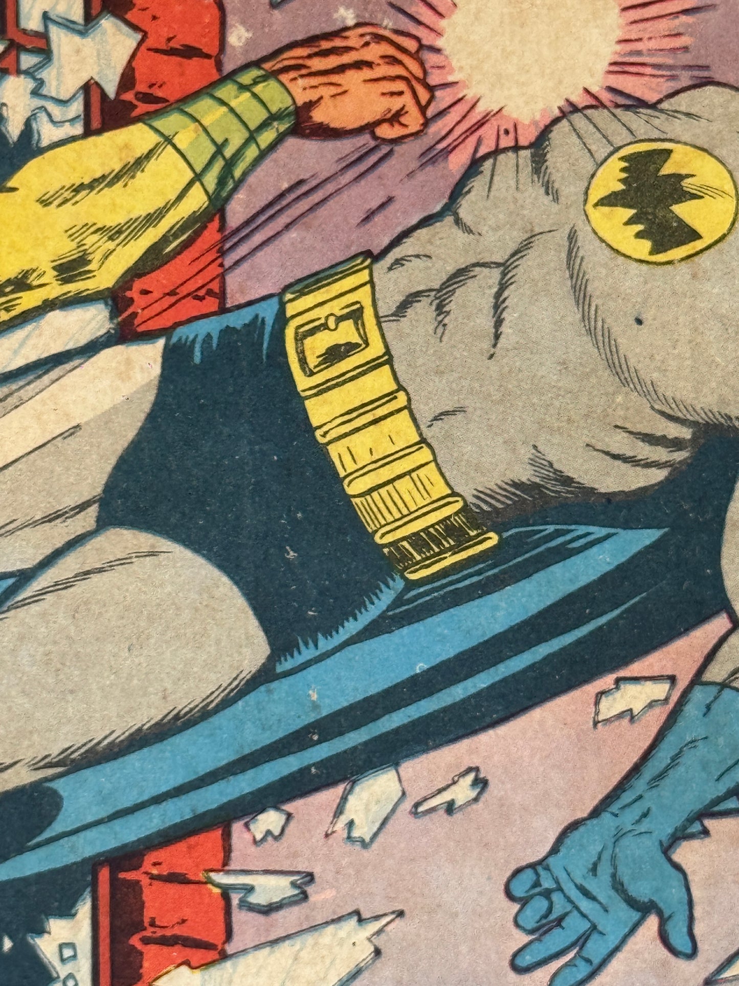 Vintage 1960's Brazilian Portuguese Batman No. 57 Comic Book