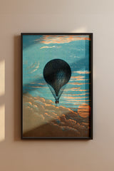 Le Ballon – Vintage Hot Air Balloon Print by E. Pichot