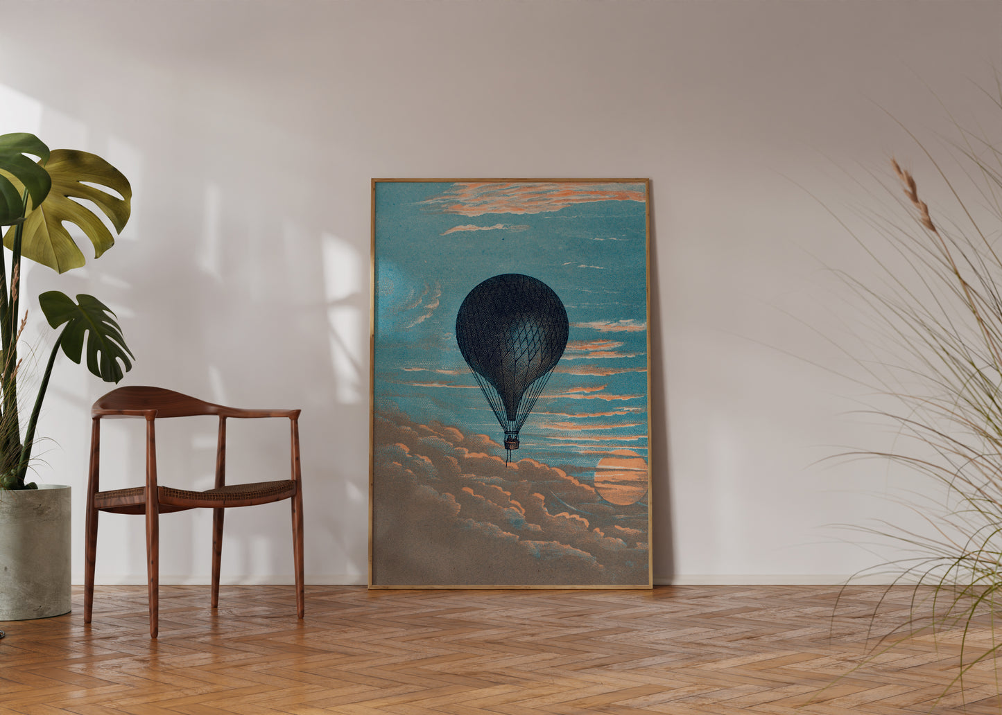 Le Ballon – Vintage Hot Air Balloon Print by E. Pichot