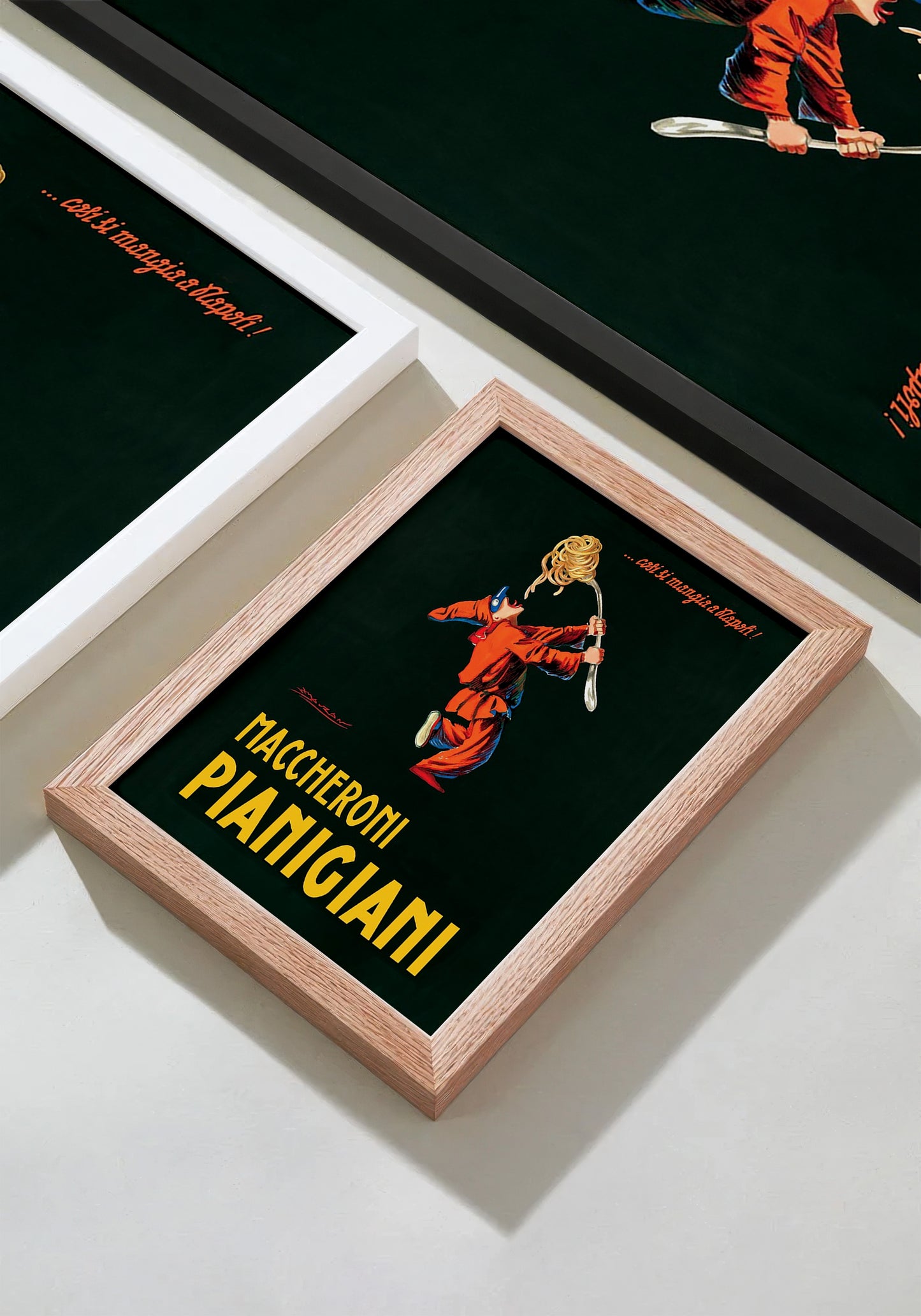 1922 Maccheroni Pianigiani Vintage Italian Poster