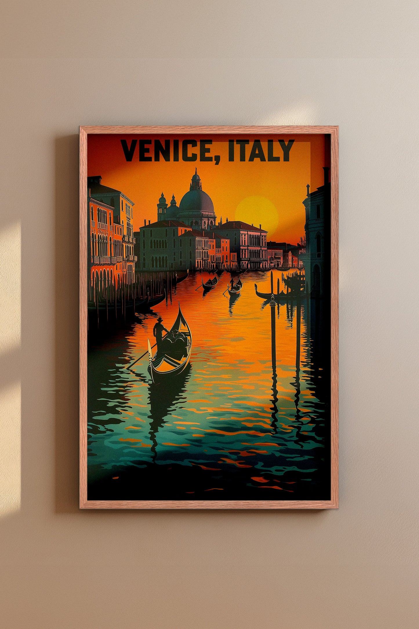 Venice Italy Poster Vintage-Style Print