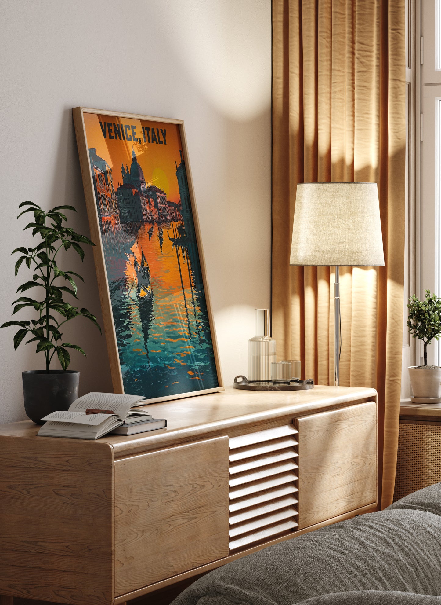 Venice Italy Poster Vintage-Style Print