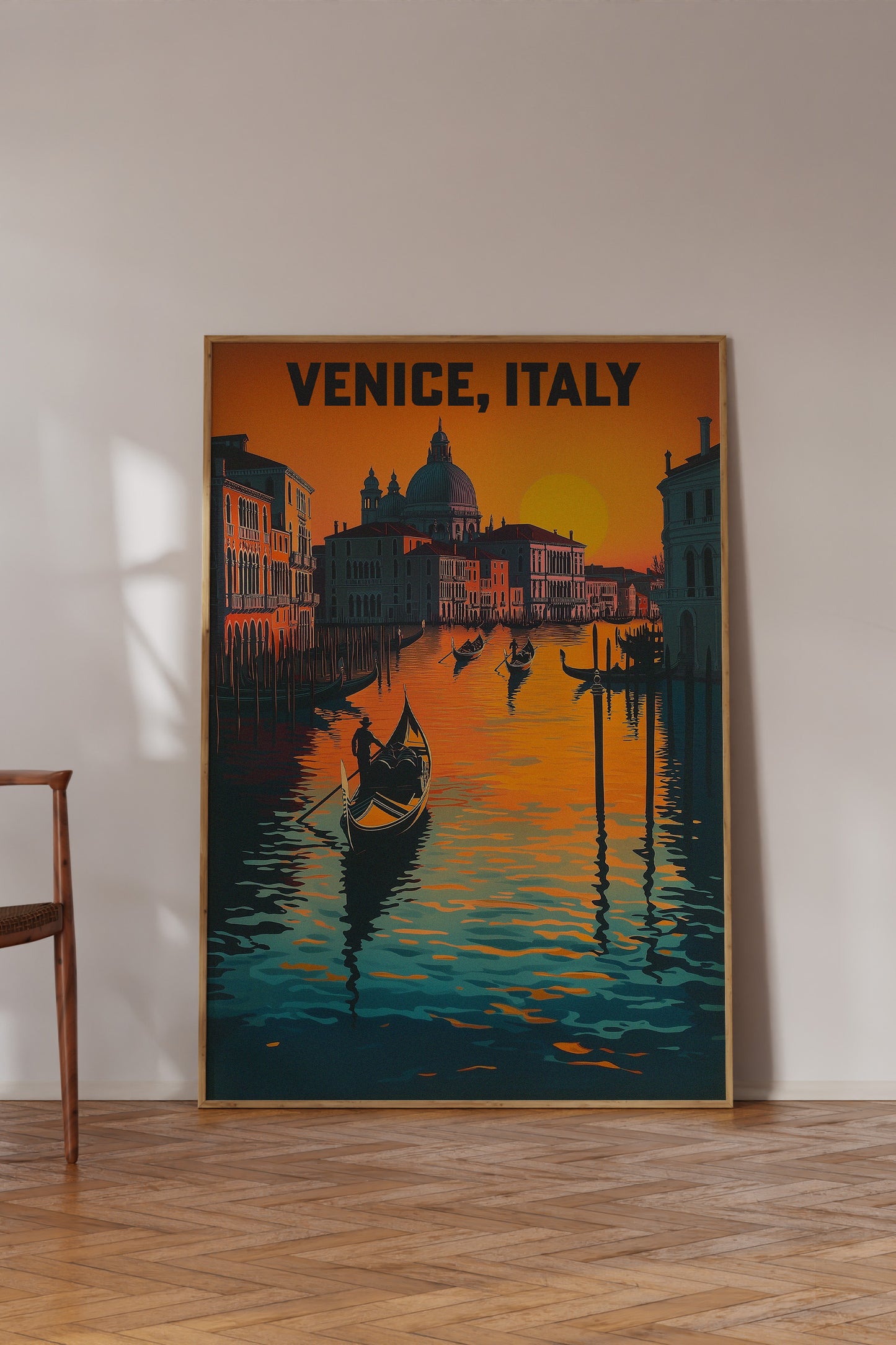 Venice Italy Poster Vintage-Style Print