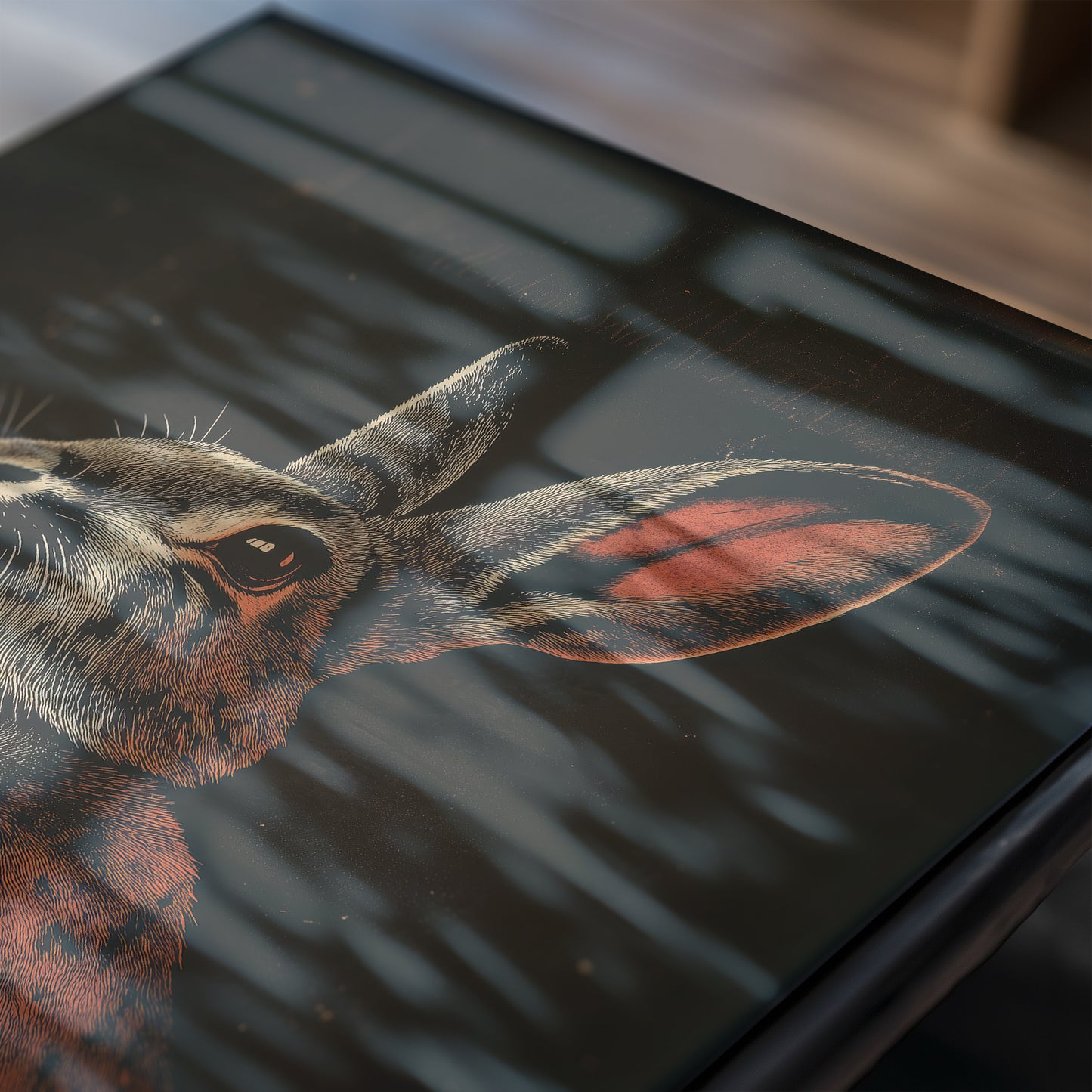 Vintage Rabit Wall Art Print - 1920's Italian Poster Style