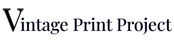 Vintage Print Project