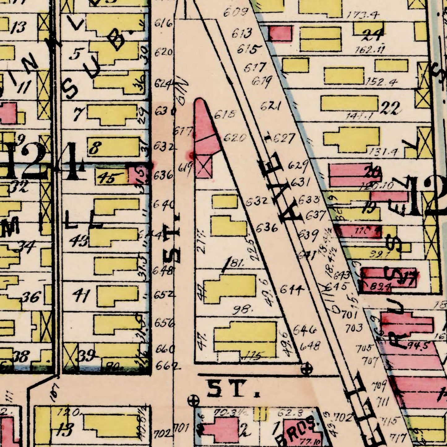 Indianapolis Map Print I