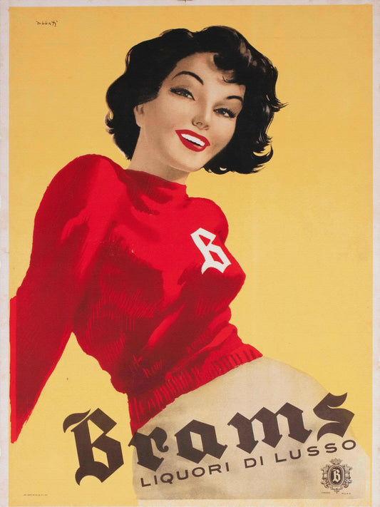 Brams' Bold Simplicity: Decoding Mid-Century Modern Advertising's Allure