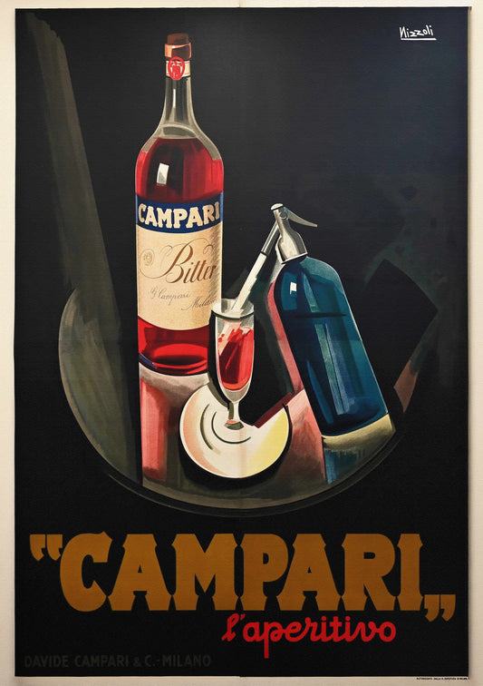 Mauzan's Deco Delight: Campari, Aperitivo Culture, and the Art of Italian Advertising