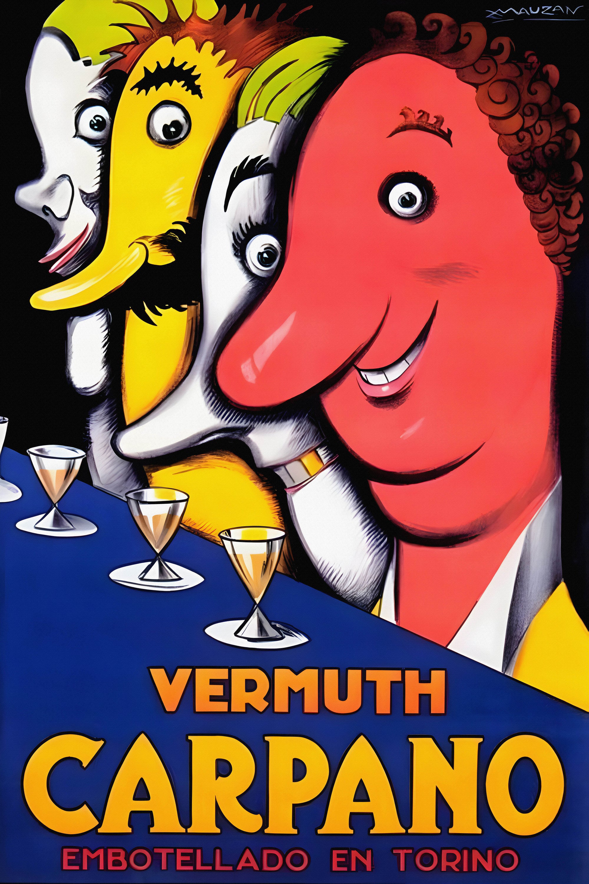 Cappiello's Harlequin Unmasked: Art Deco and the Carpano Aperitivo in the 1920s