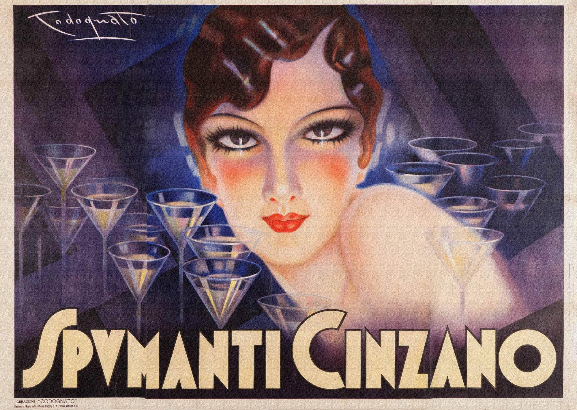 Golden Age Bubbles: Cinzano Spumanti and the Art Deco Aperitivo of the 1930s