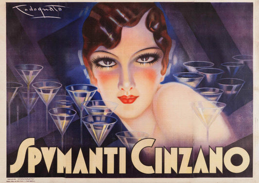 Golden Age Bubbles: Cinzano Spumanti and the Art Deco Aperitivo of the 1930s