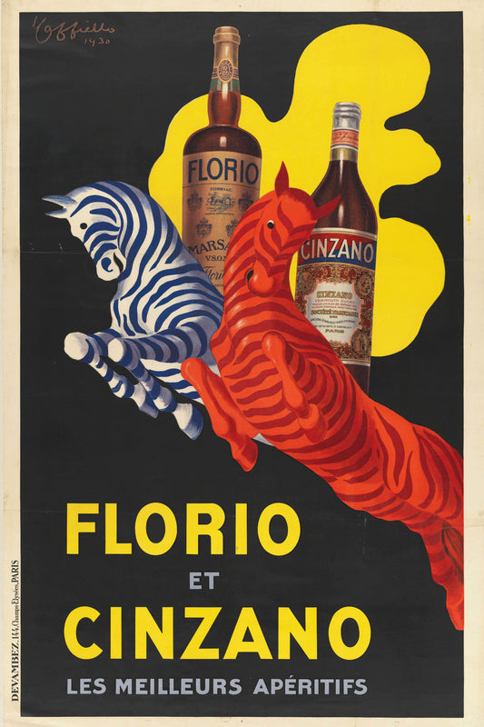 Cappiello's Red Jester: A Toast to Cinzano and Italian Art Deco