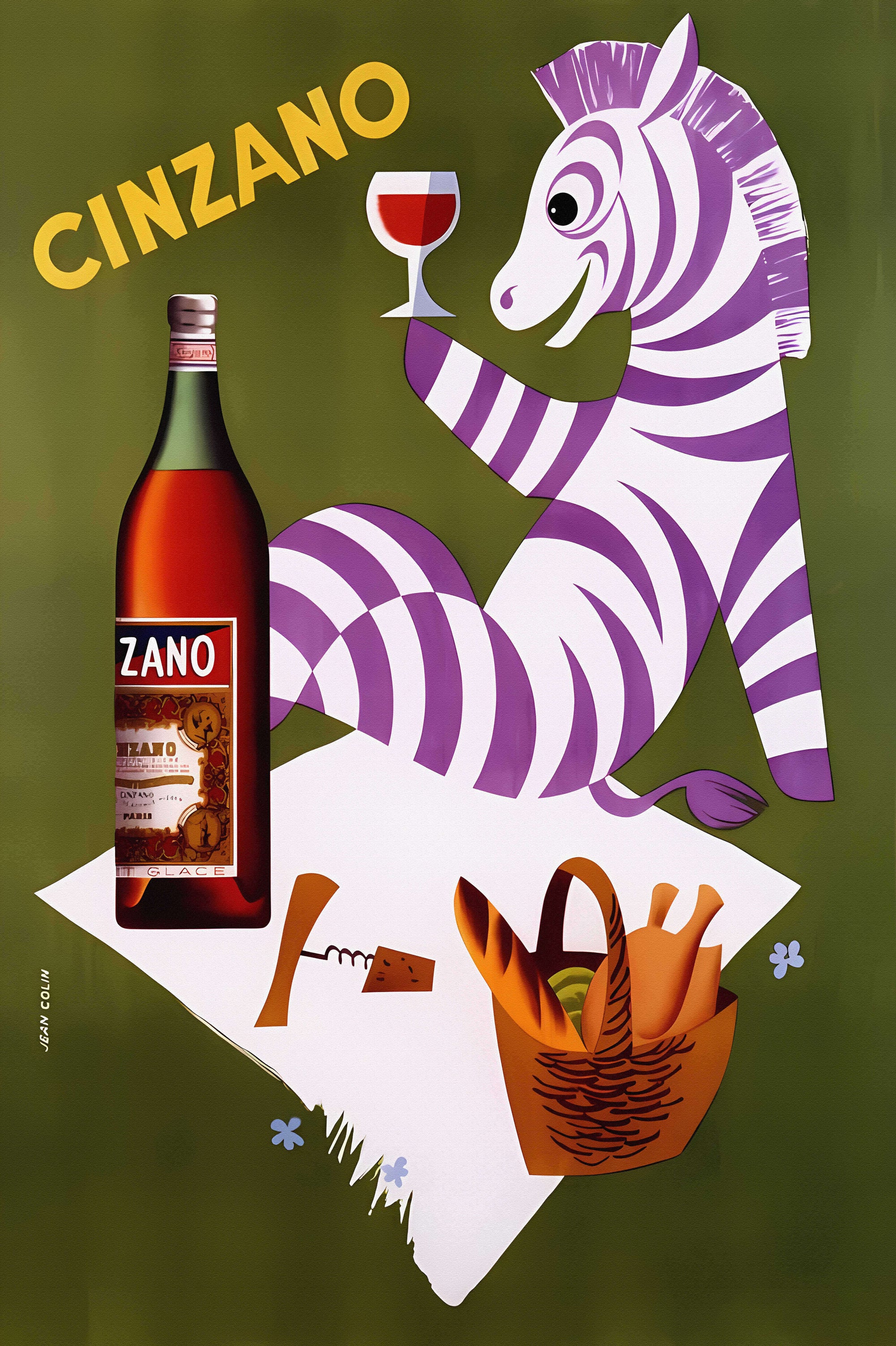 Cappiello's Vermouth Vision: Art Deco and the Cinzano Zebra