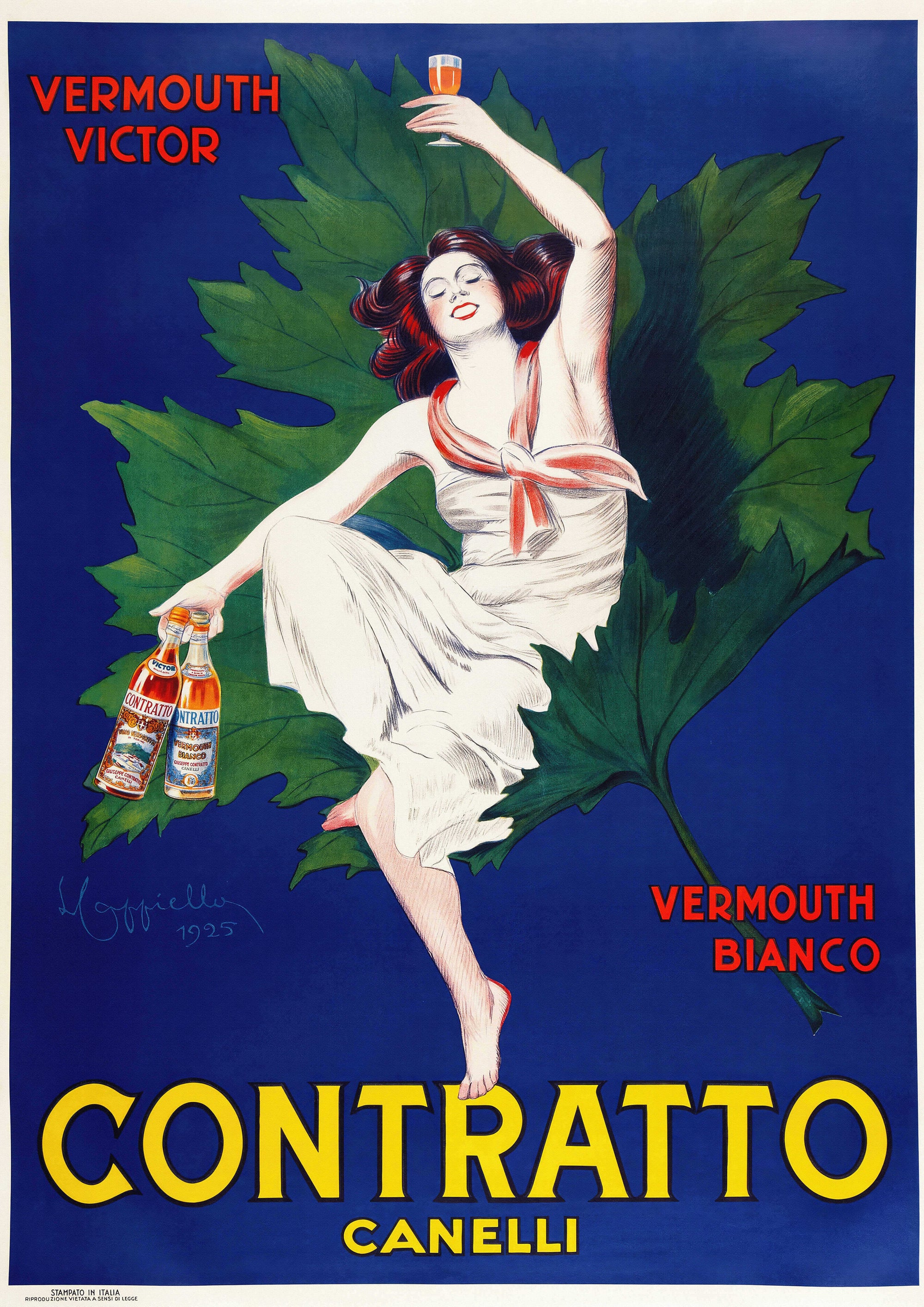 Cappiello's Revelry: Contratto Canelli and the Dawn of Modern Italian Advertising