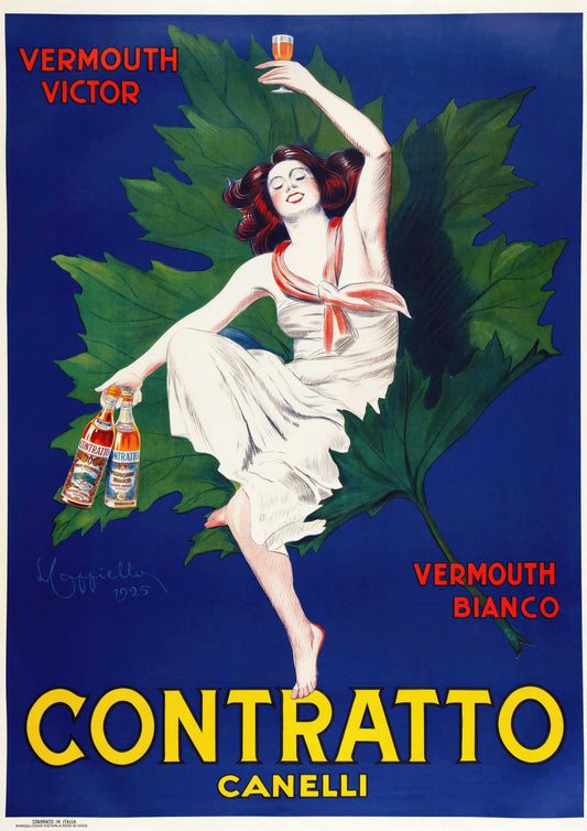 Cappiello's Revelry: Contratto Canelli and the Dawn of Modern Italian Advertising