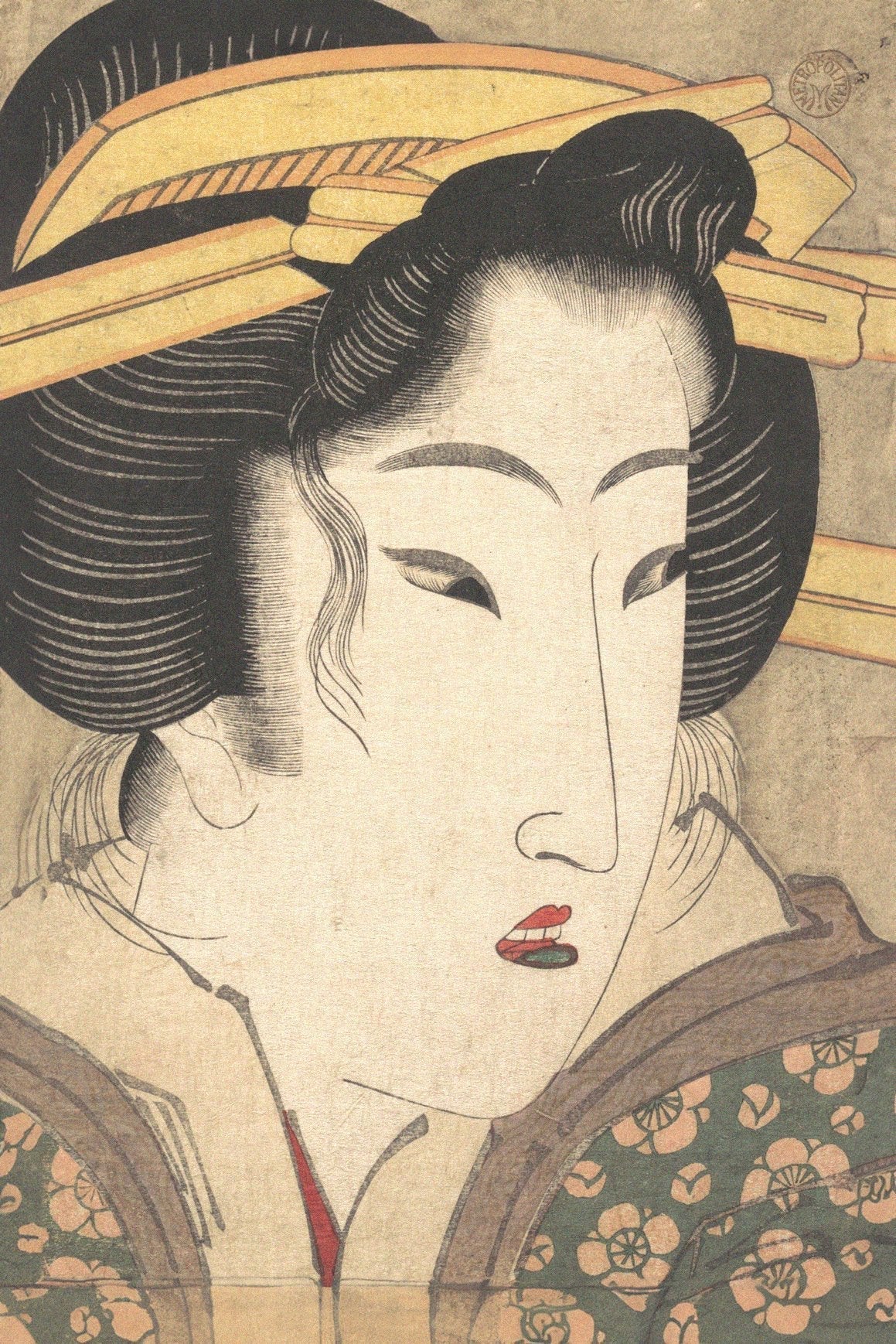 The Allure of Edo “Head of a Beauty” Prints: A Window into 18th-Century Japan