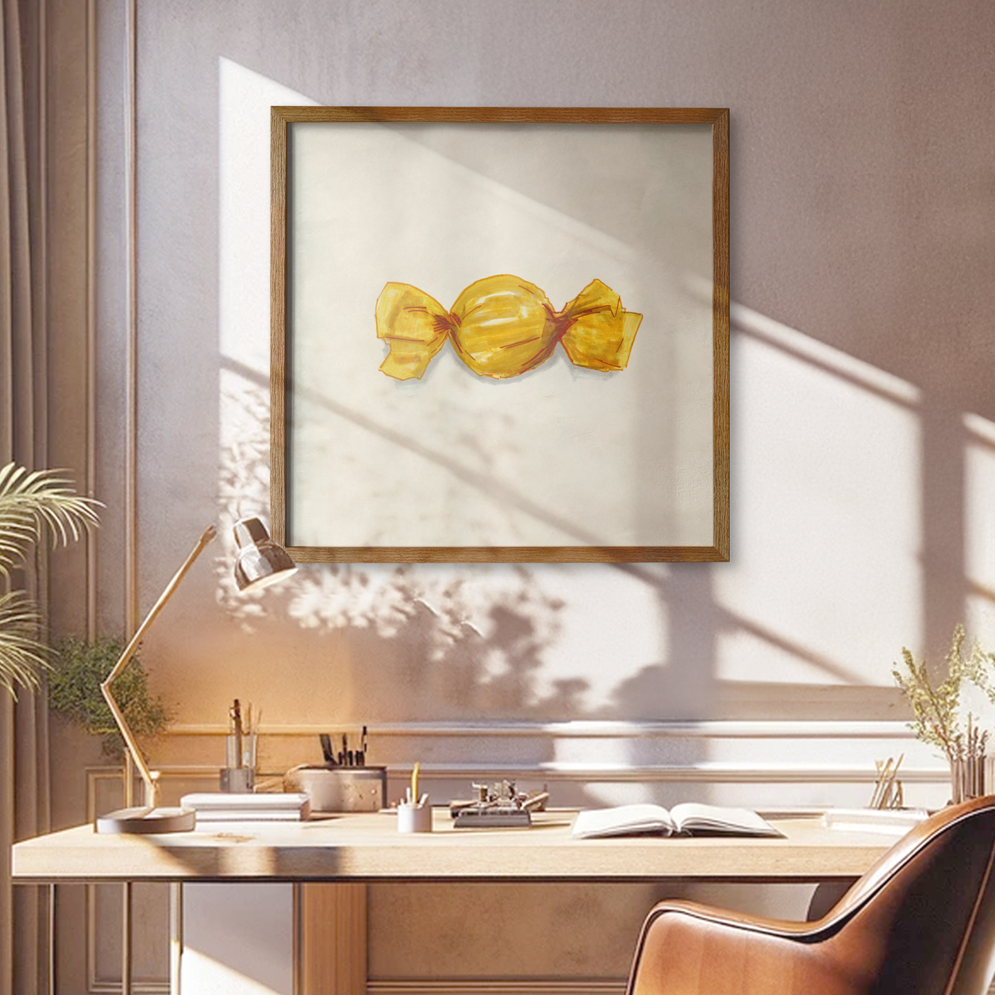 Butterscotch I Print