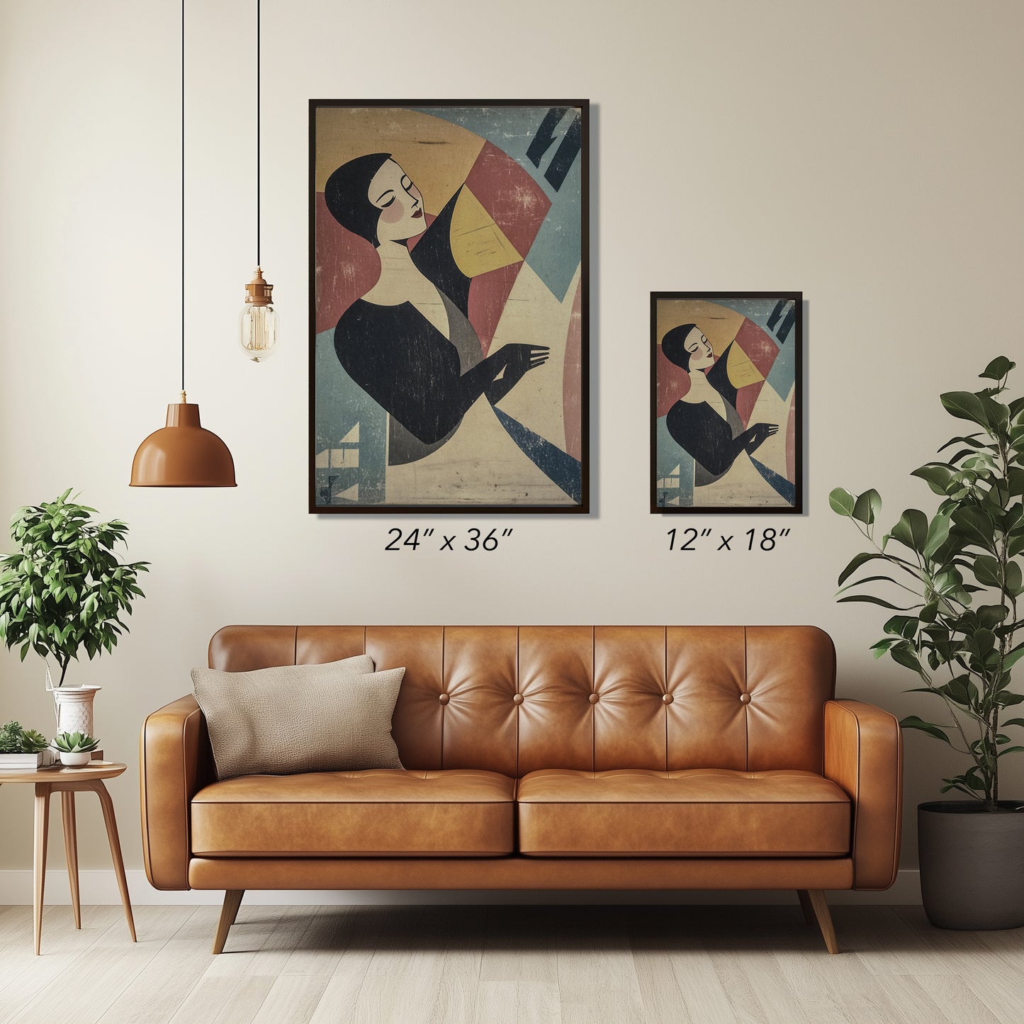 1920's Spanish Art Deco Wall Art Vintage-Inspired Poster No. 1