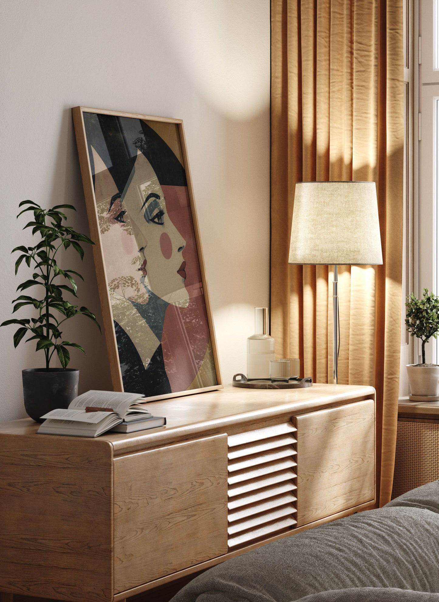 1920's Spanish Art Deco Wall Art Vintage-Inspired Poster No. 2