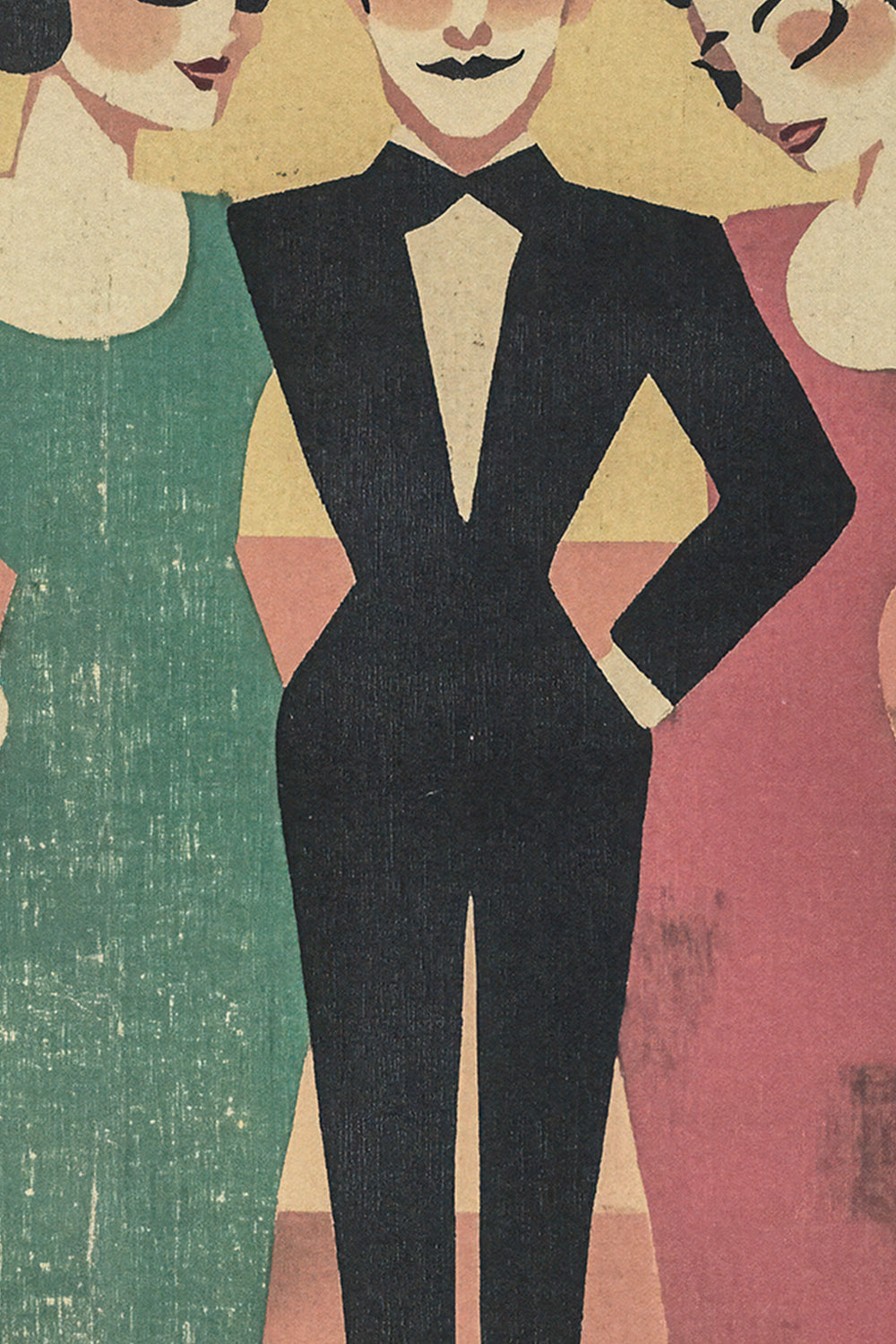 1920's Spanish Art Deco Wall Art Vintage-Inspired Poster No. 5