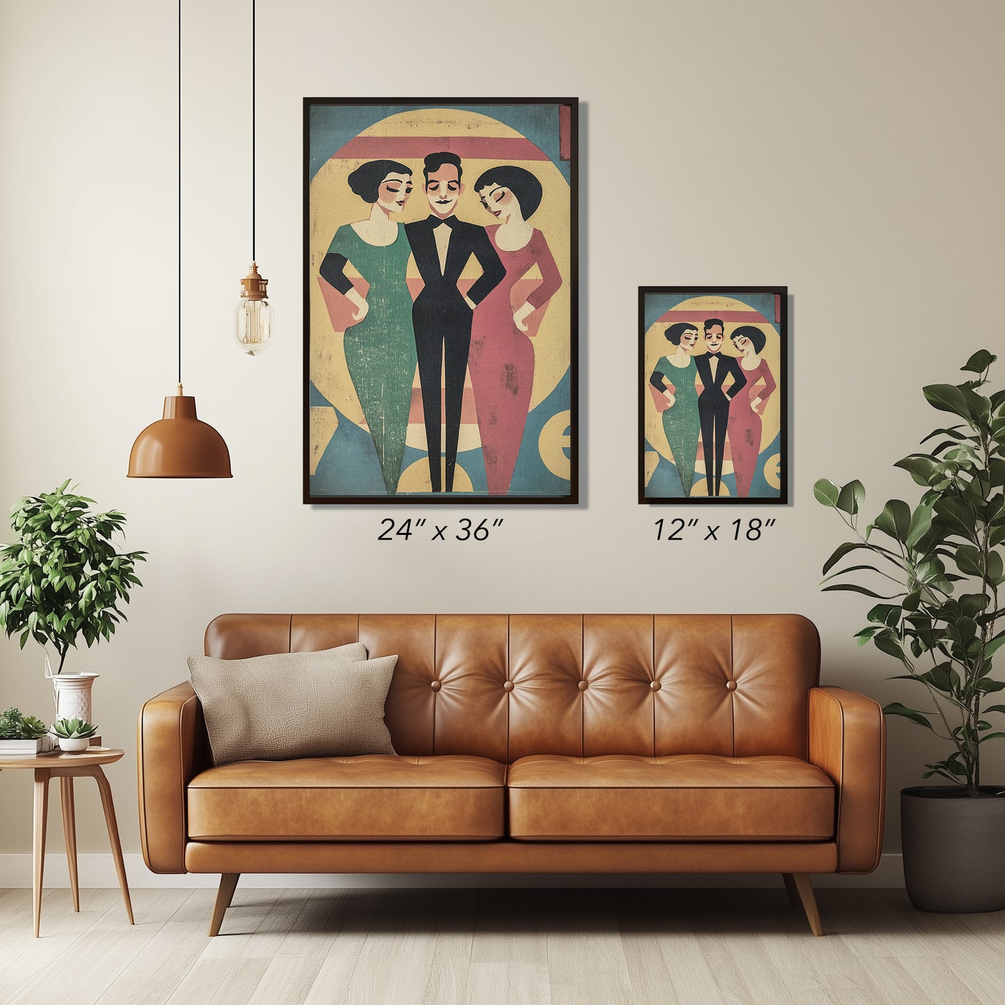 1920's Spanish Art Deco Wall Art Vintage-Inspired Poster No. 5