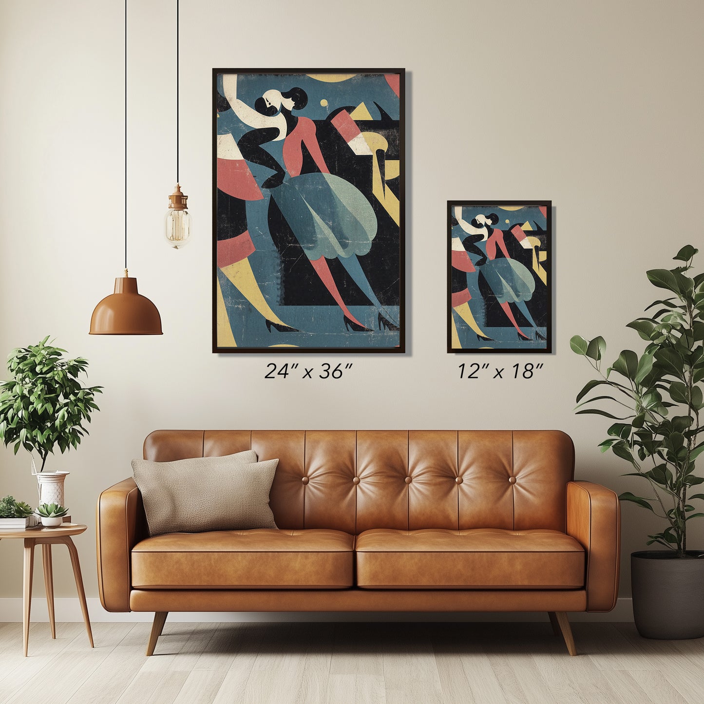 1920's Spanish Art Deco Wall Art Vintage-Inspired Poster No. 7