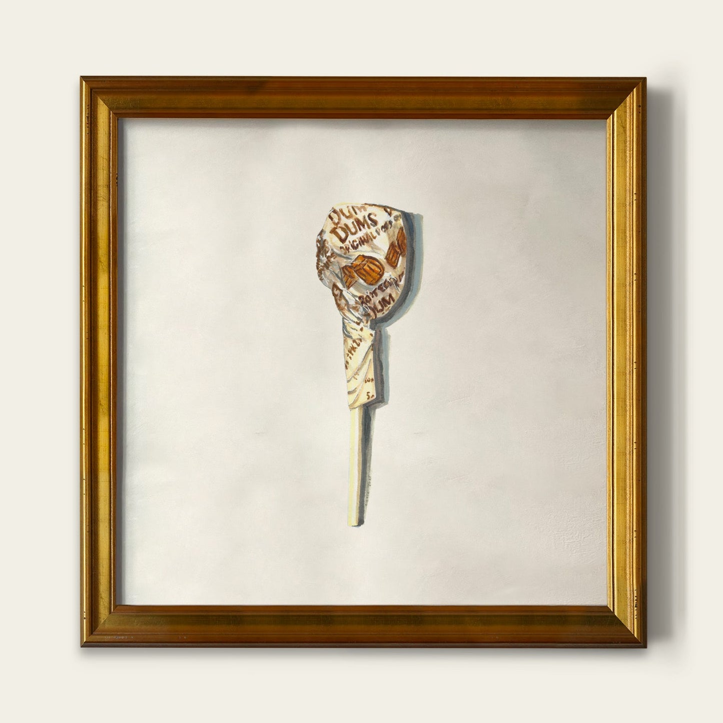 Root Beer Lollipop Print Candy Wall Art