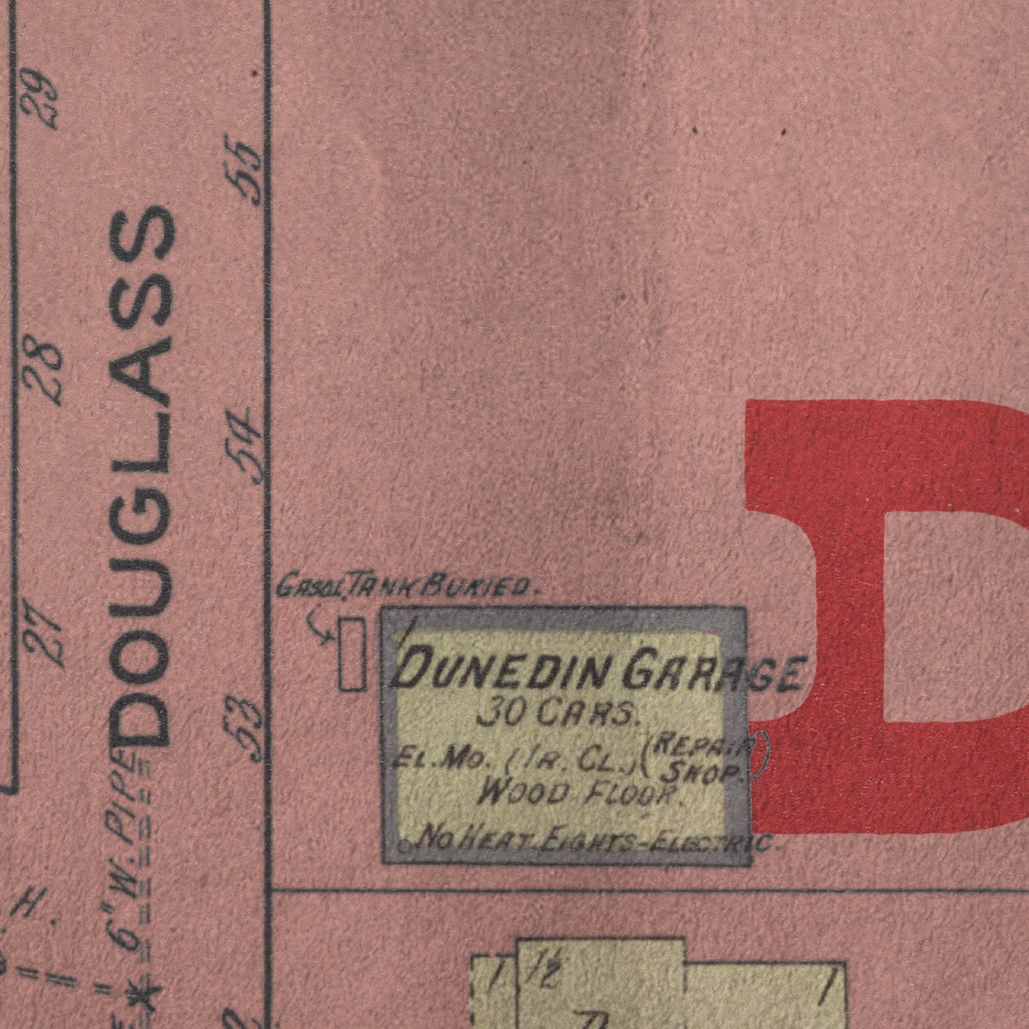 Dunedin Map Print