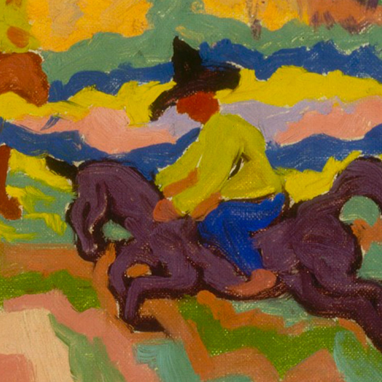 Colorful Wild West Print