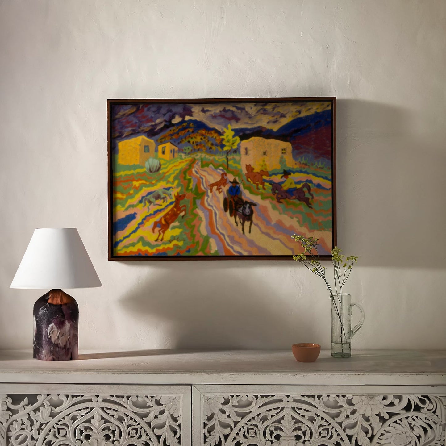 Colorful Wild West Print