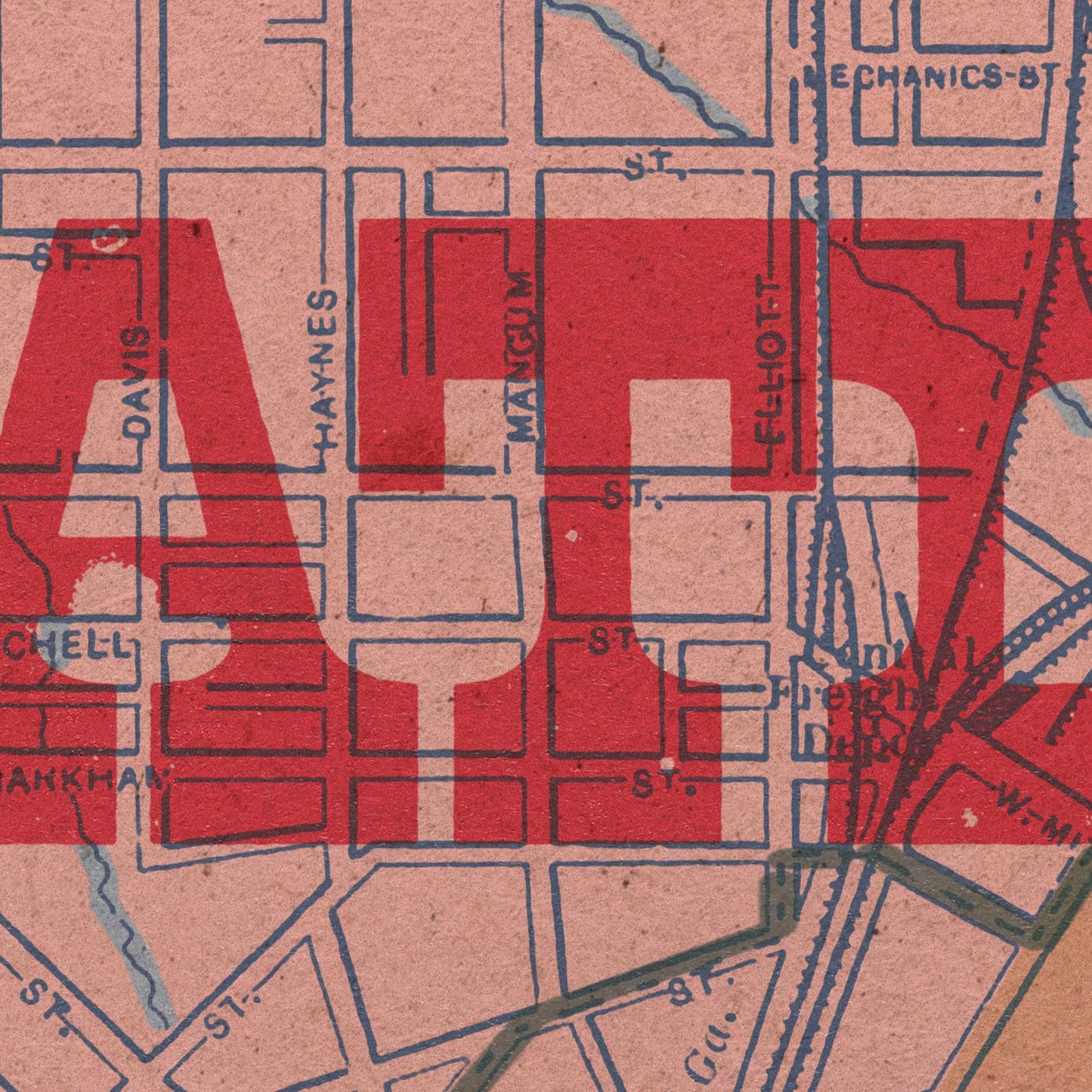 Atlanta Map Print