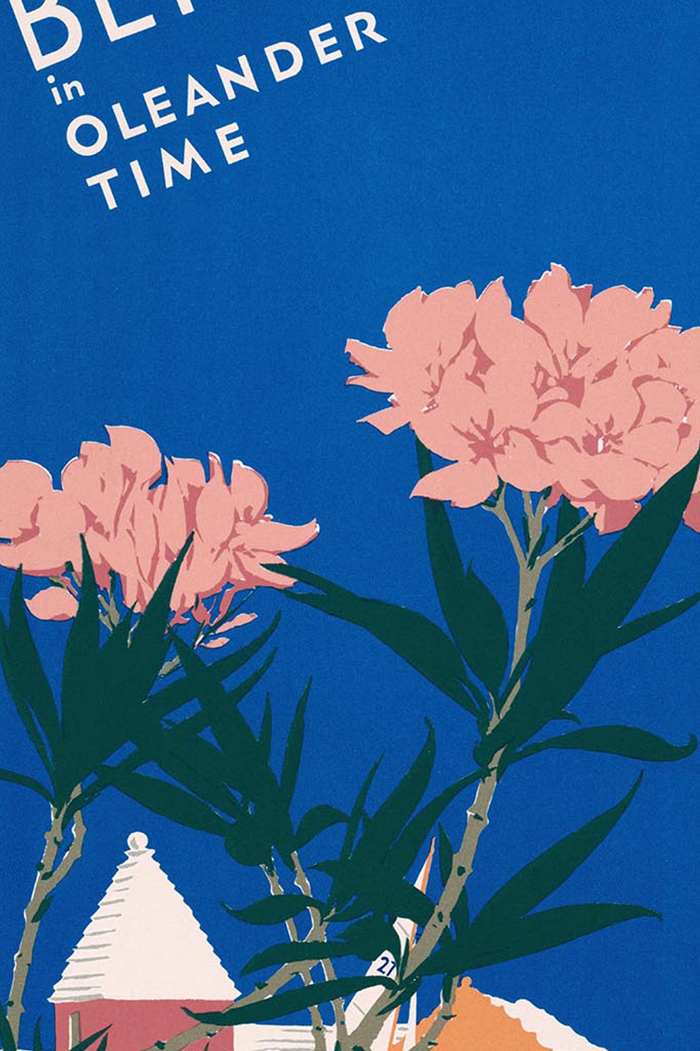 Bermuda in Oleander Time – Vintage Travel Poster Print