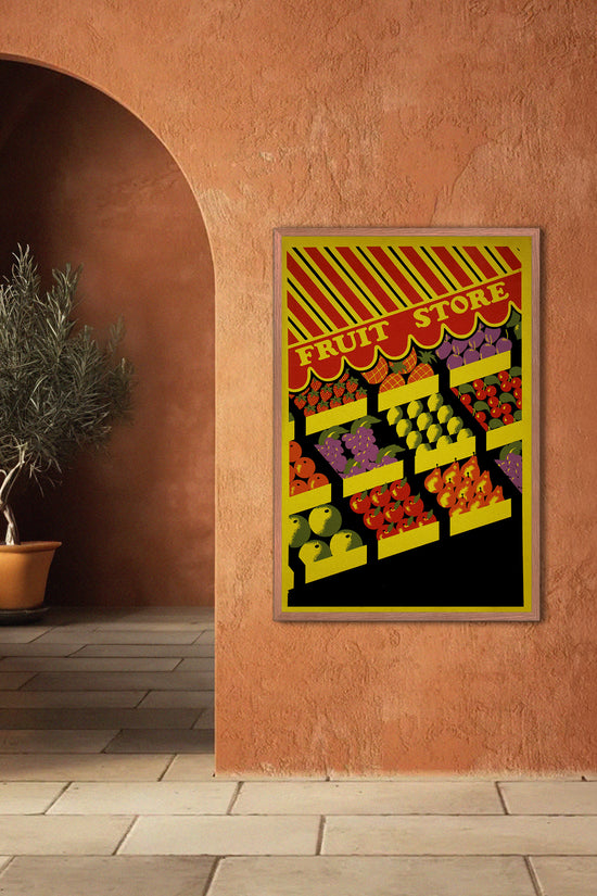 NYC Bodega Vintage Poster - 1939 WPA Federal Art Project ‘Fruit Store’