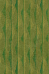 Green and Yellow Vertical Wave Stripes Japanese Edo Era Vintage Textile Print – Japanese Wall Art